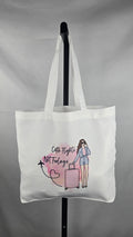 Catch Flights Not Feelings Tote Bag