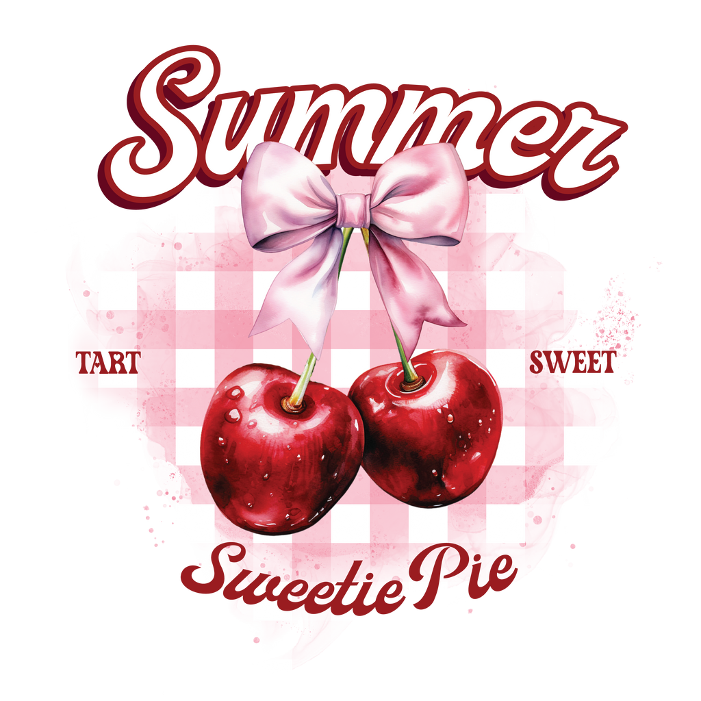 Summer Sweetie Pie Holographic 20oz Straight Skinny Tumbler