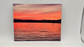 Sunset In The Bay 8x10 Aluminum Photo Panel