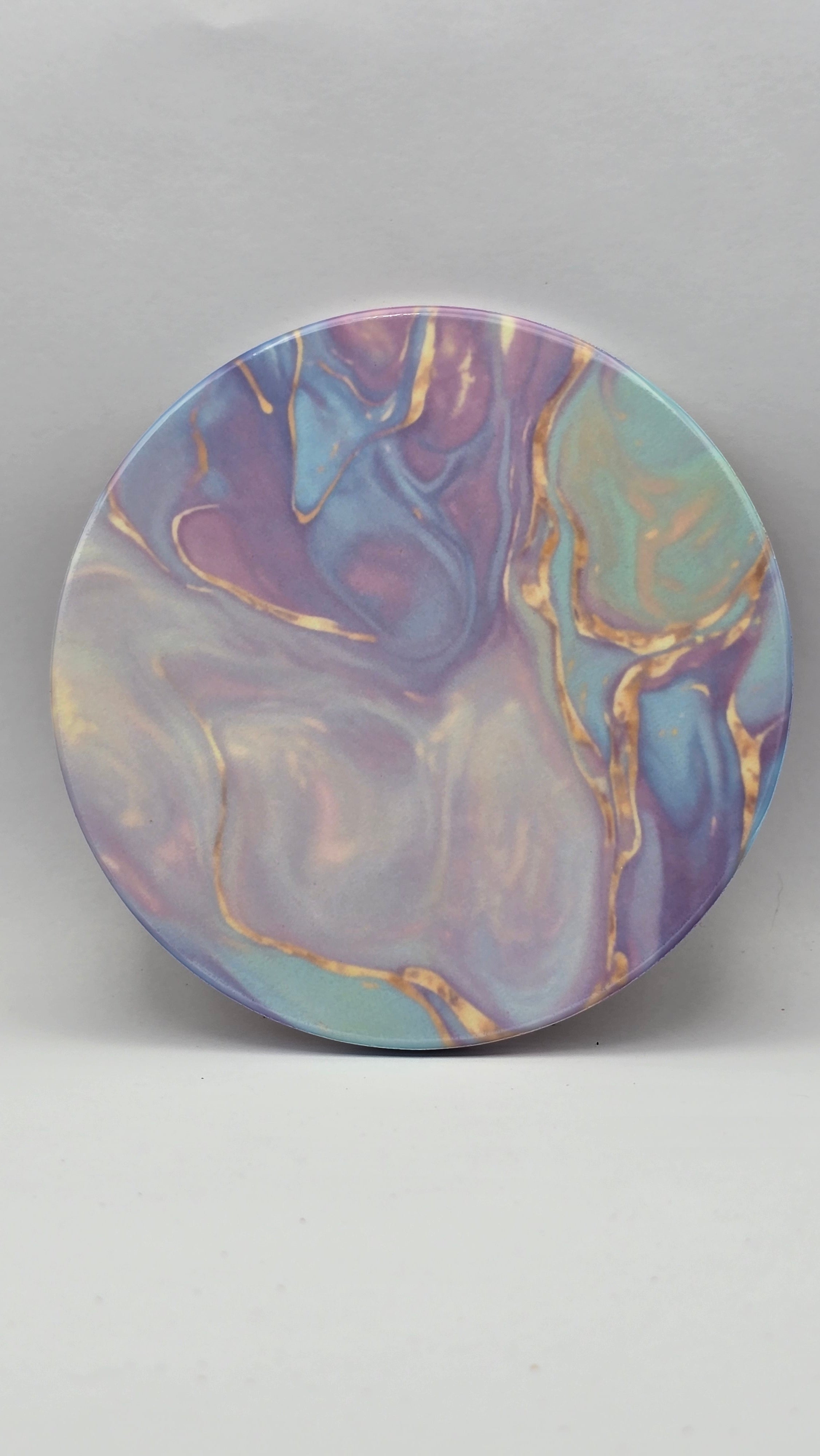 Aurora Marble Swirl Ceramic Drink Coaster