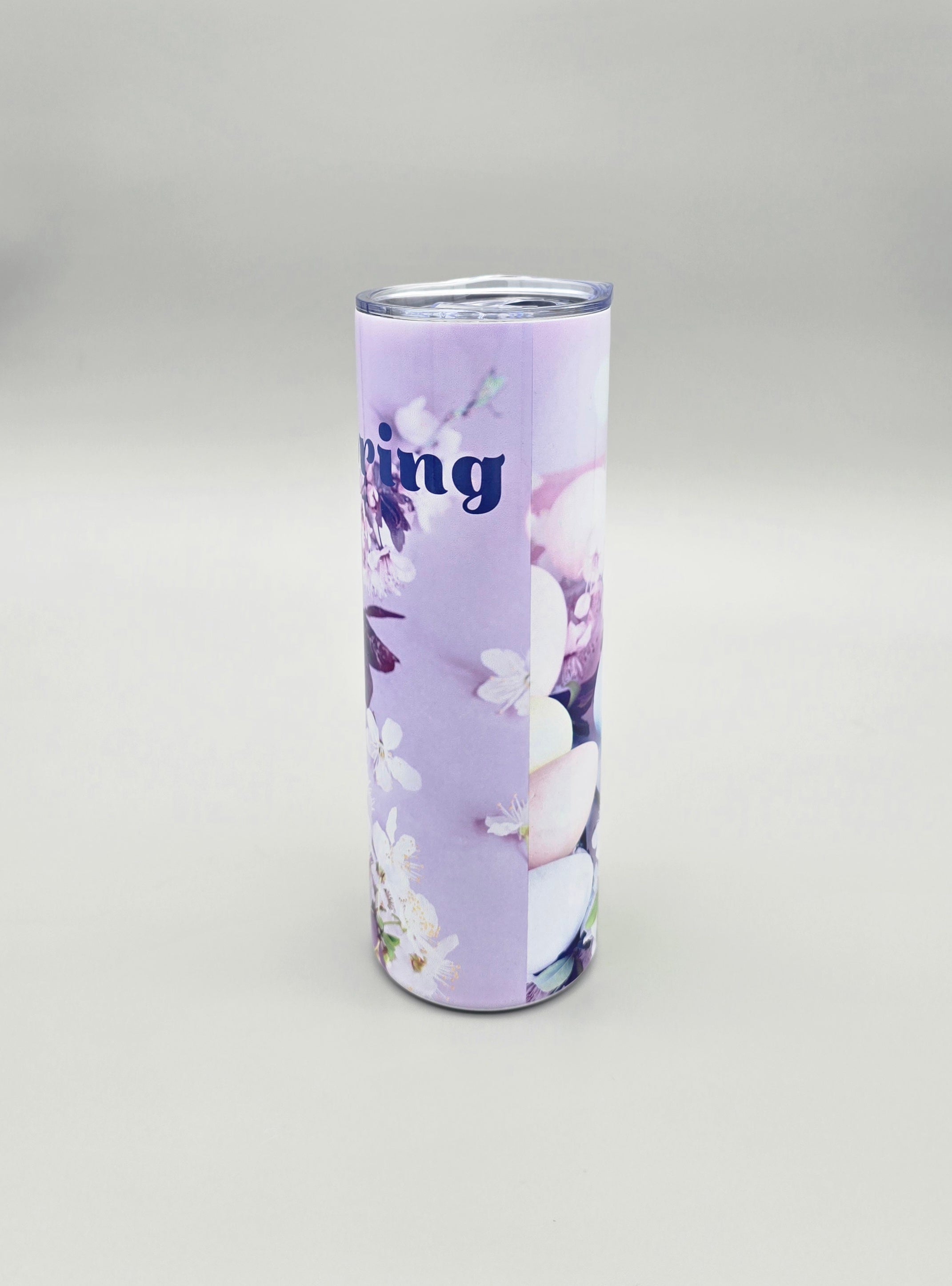 Happy Spring 20oz Straight Skinny Tumbler
