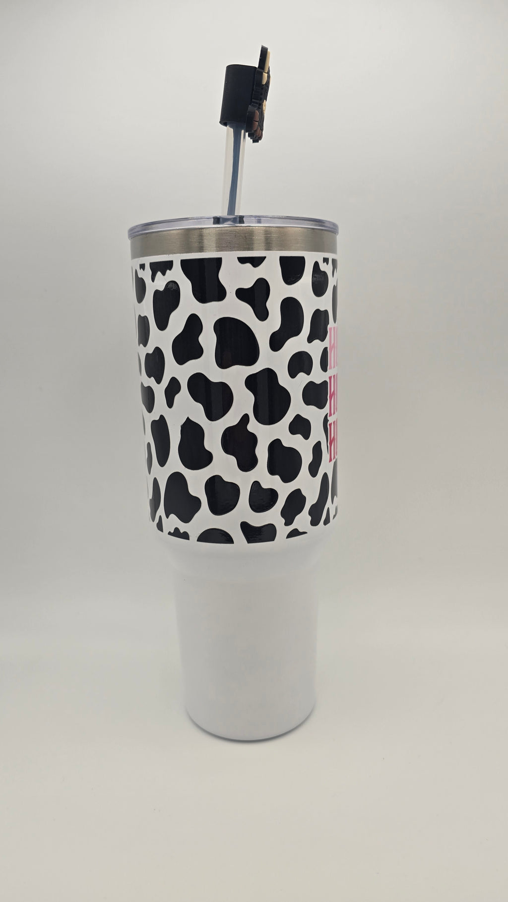 Howdy Cow Print 40oz Tumbler