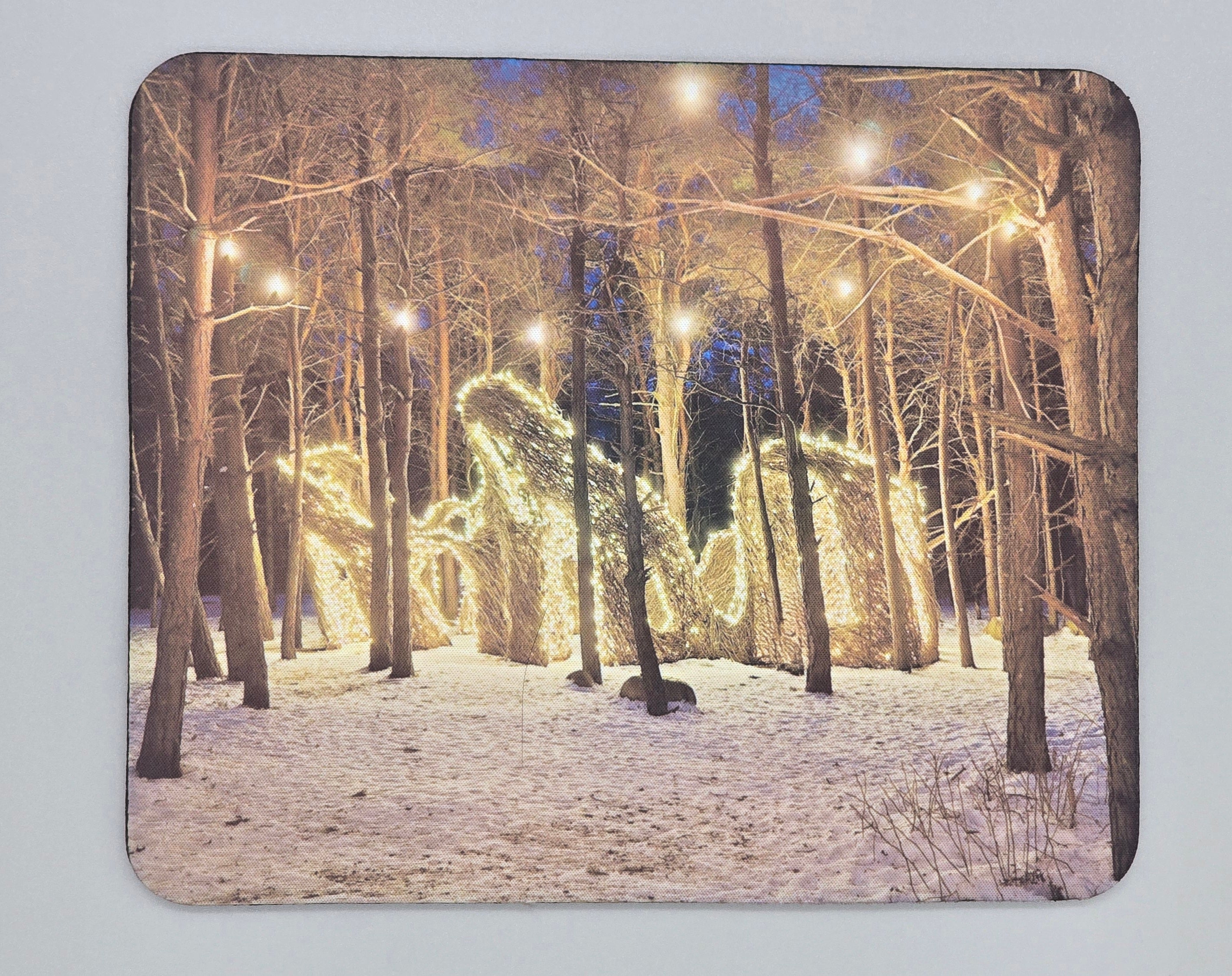 Nature's Winter Nest Mouse Pad