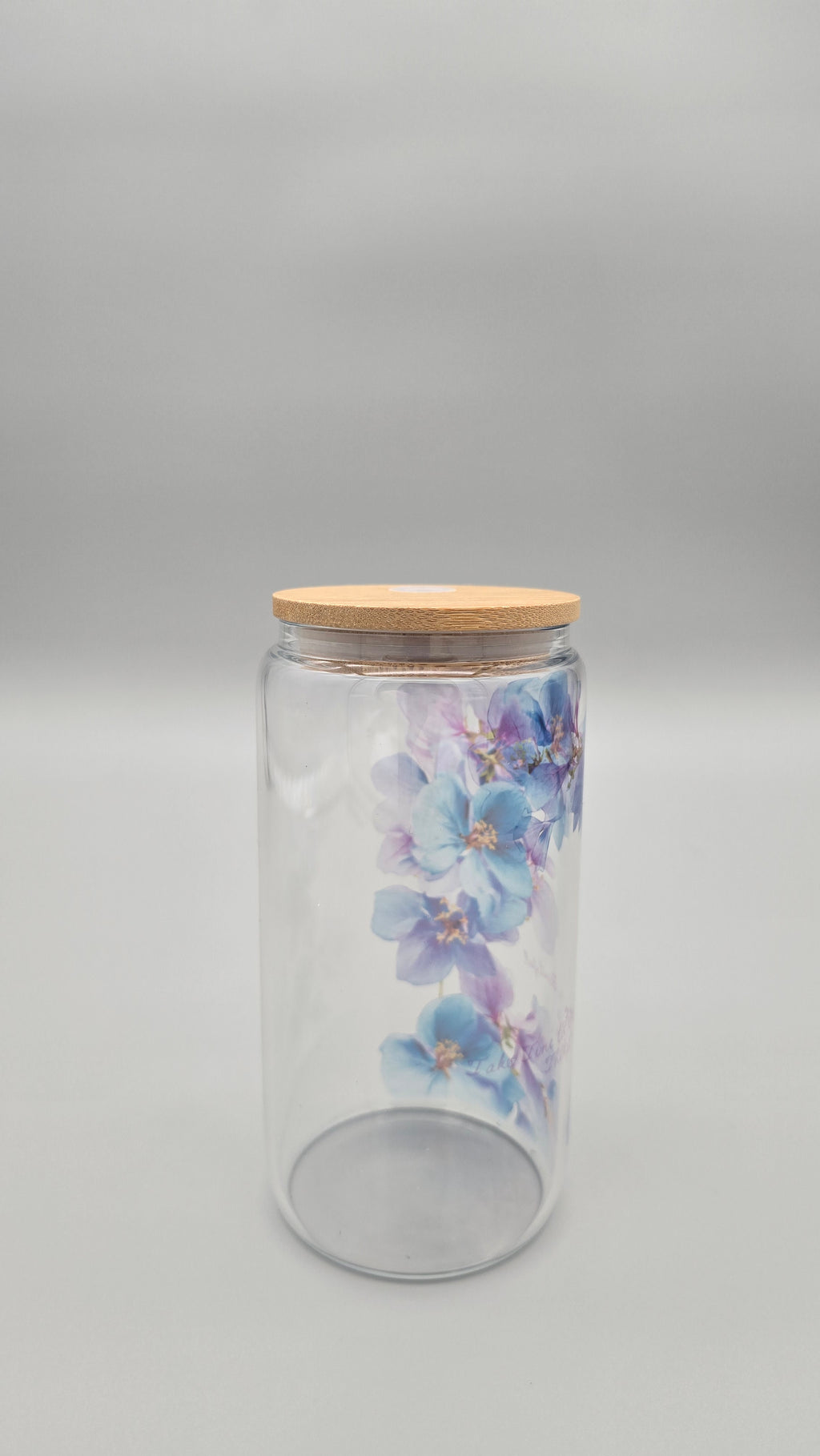 Take Time 16 oz Glass Can Tumbler