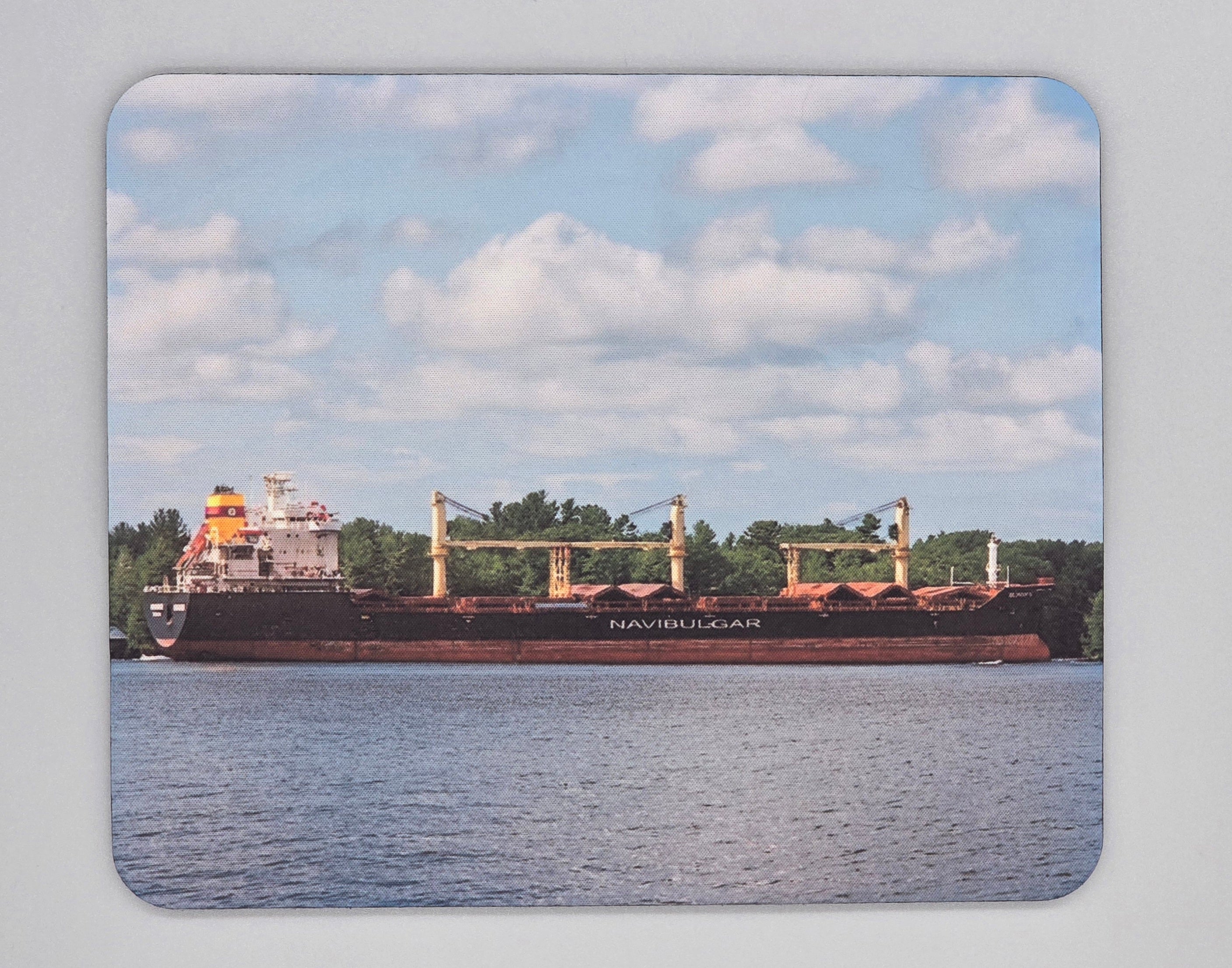Ship's in the St. Lawrence River Mouse Pad