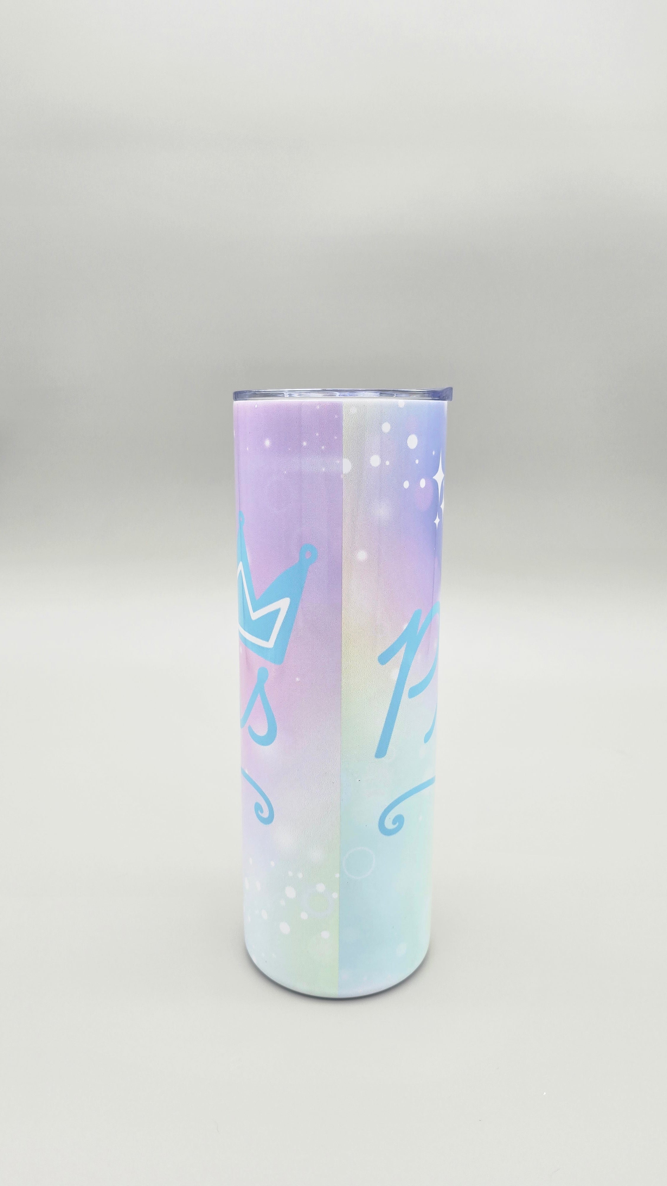 Blue Princess 20oz Straight Skinny Tumbler