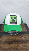 Mesh Trucker Hat With Minecraft Patch