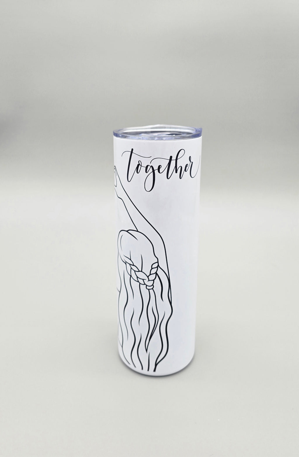 Bestie Together 20oz Straight Skinny Tumbler