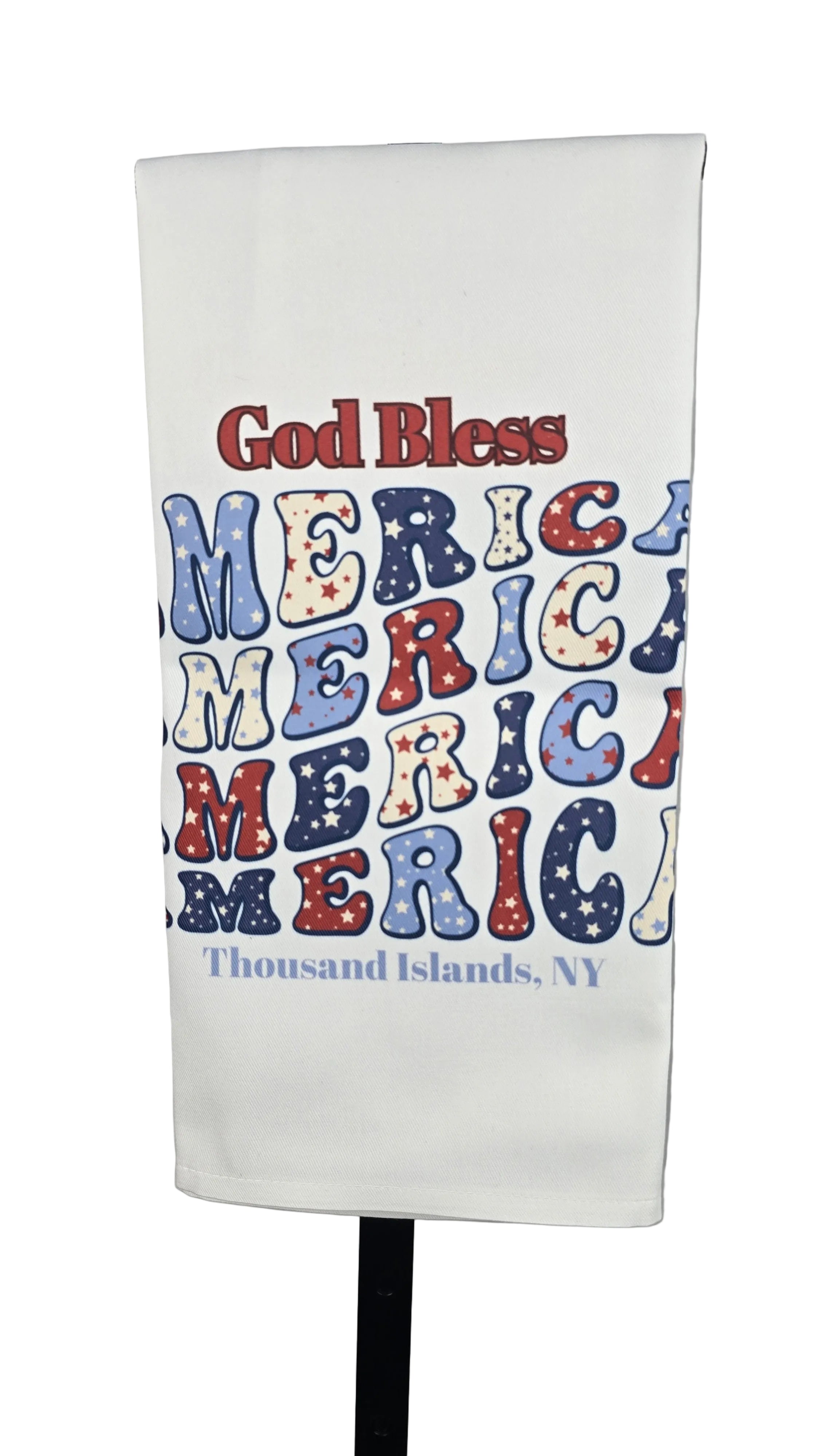 God Bless America Kitchen Towel
