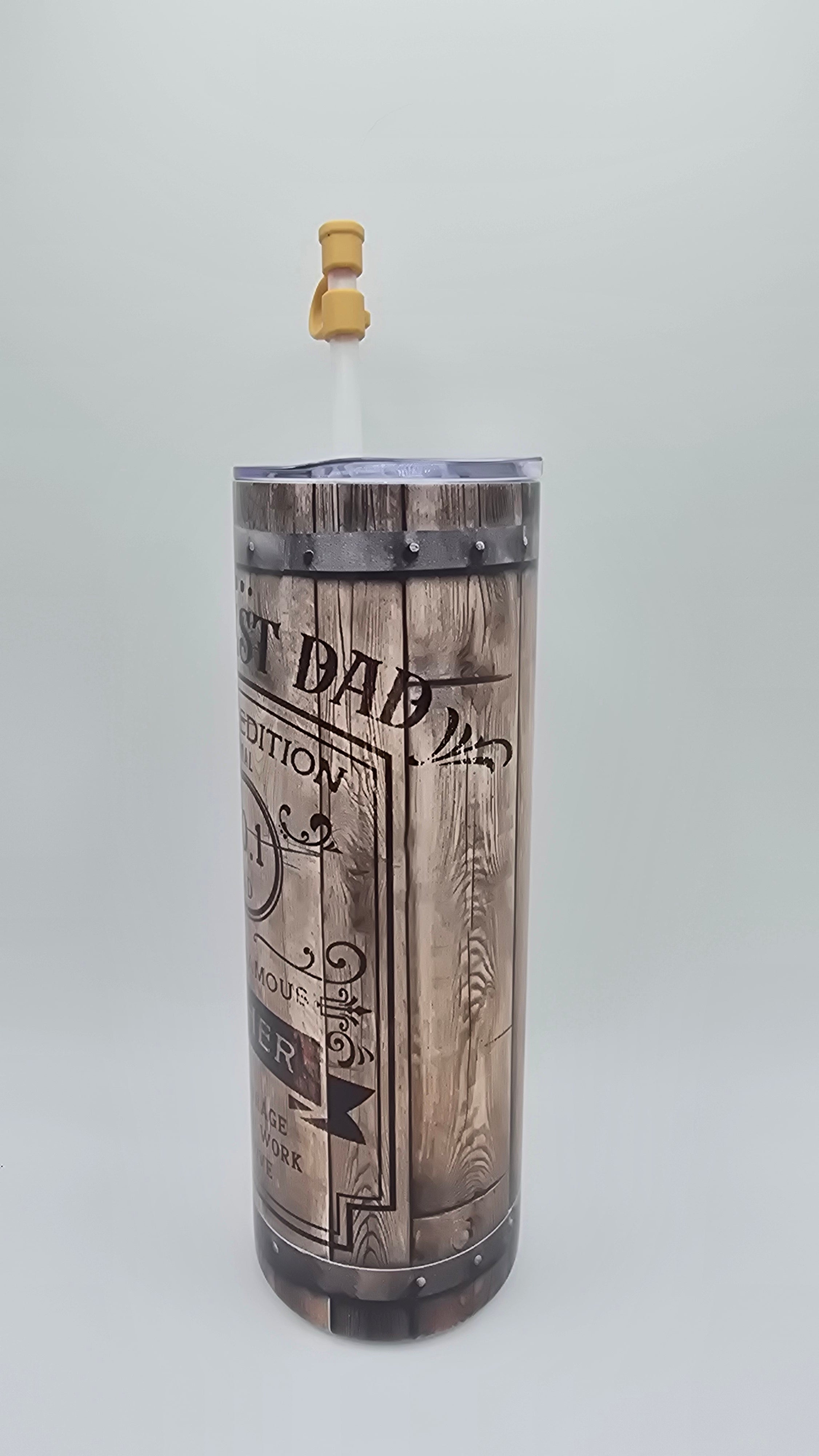 Greatest Dad 20oz Straight Skinny Tumbler