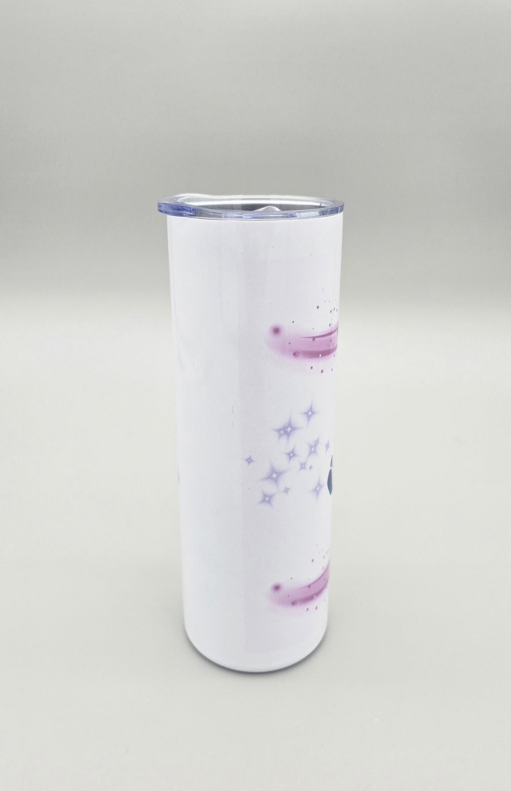 This Girl Rides 20oz Straight Skinny Tumbler W/ Sliding Lid & Straw