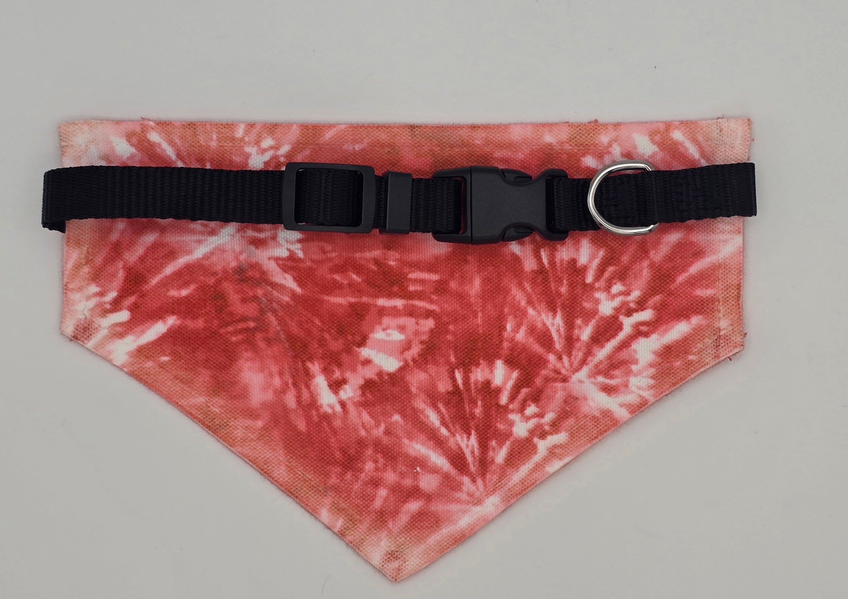 Red Tie Dye Pet Bandana