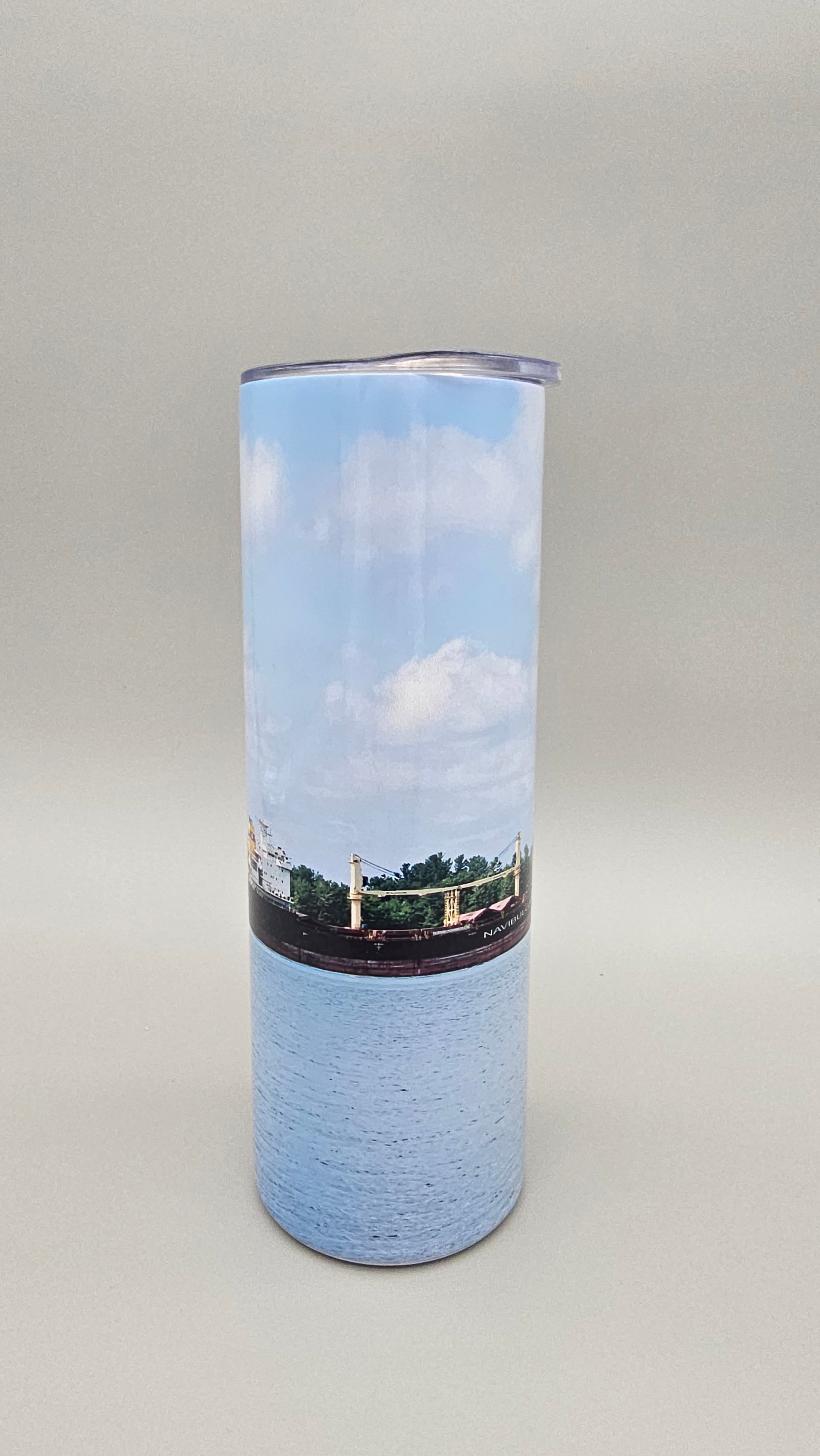 Ship's in the River 20oz Straight Skinny Tumbler
