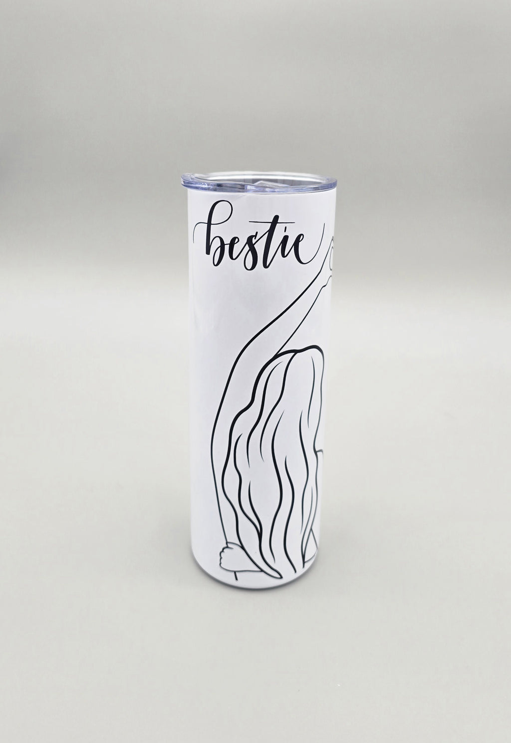 Bestie Together 20oz Straight Skinny Tumbler