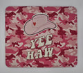 Yee Haw Pink Camo Mouse Pad