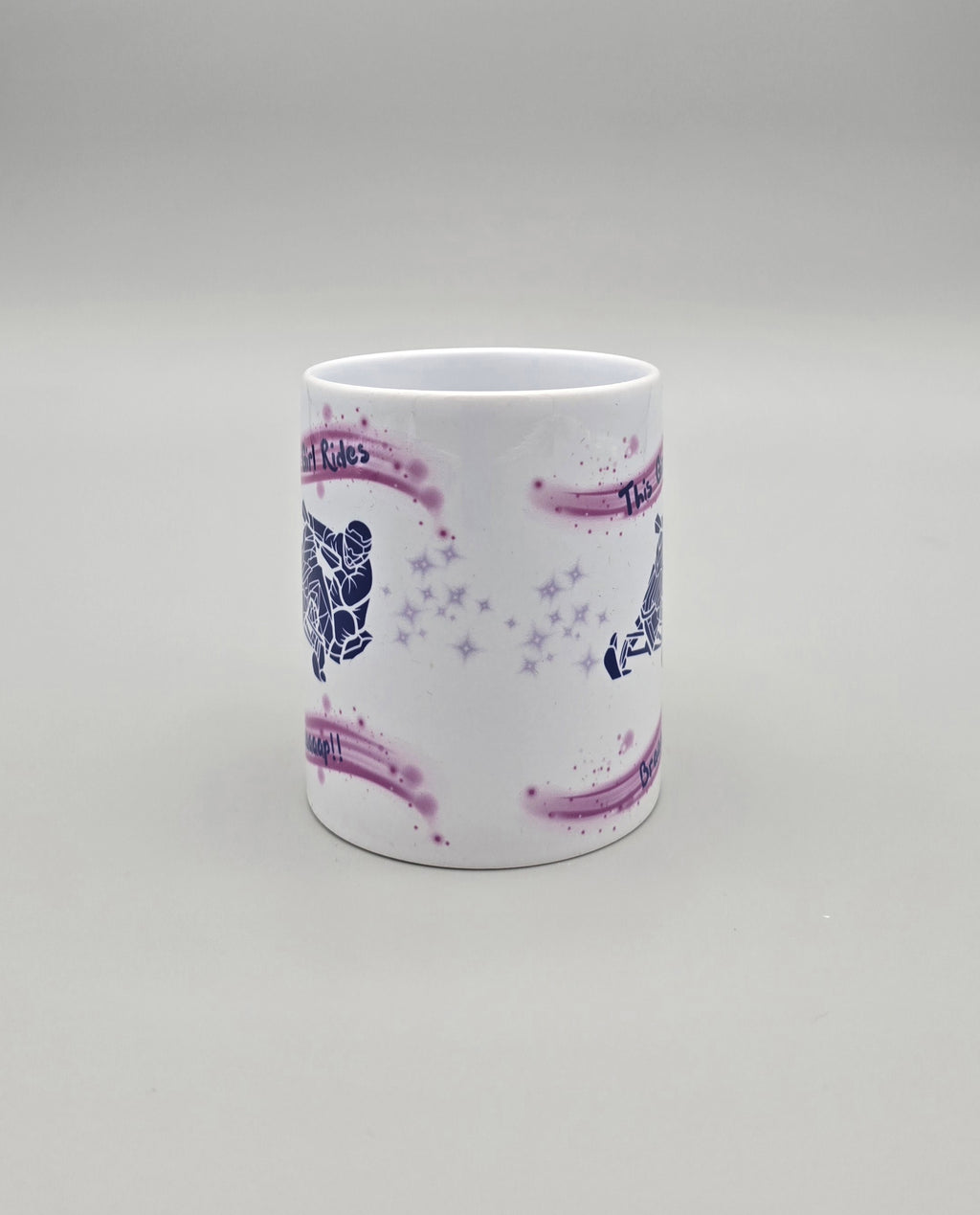 This Girl Rides 11 oz Ceramic Mug