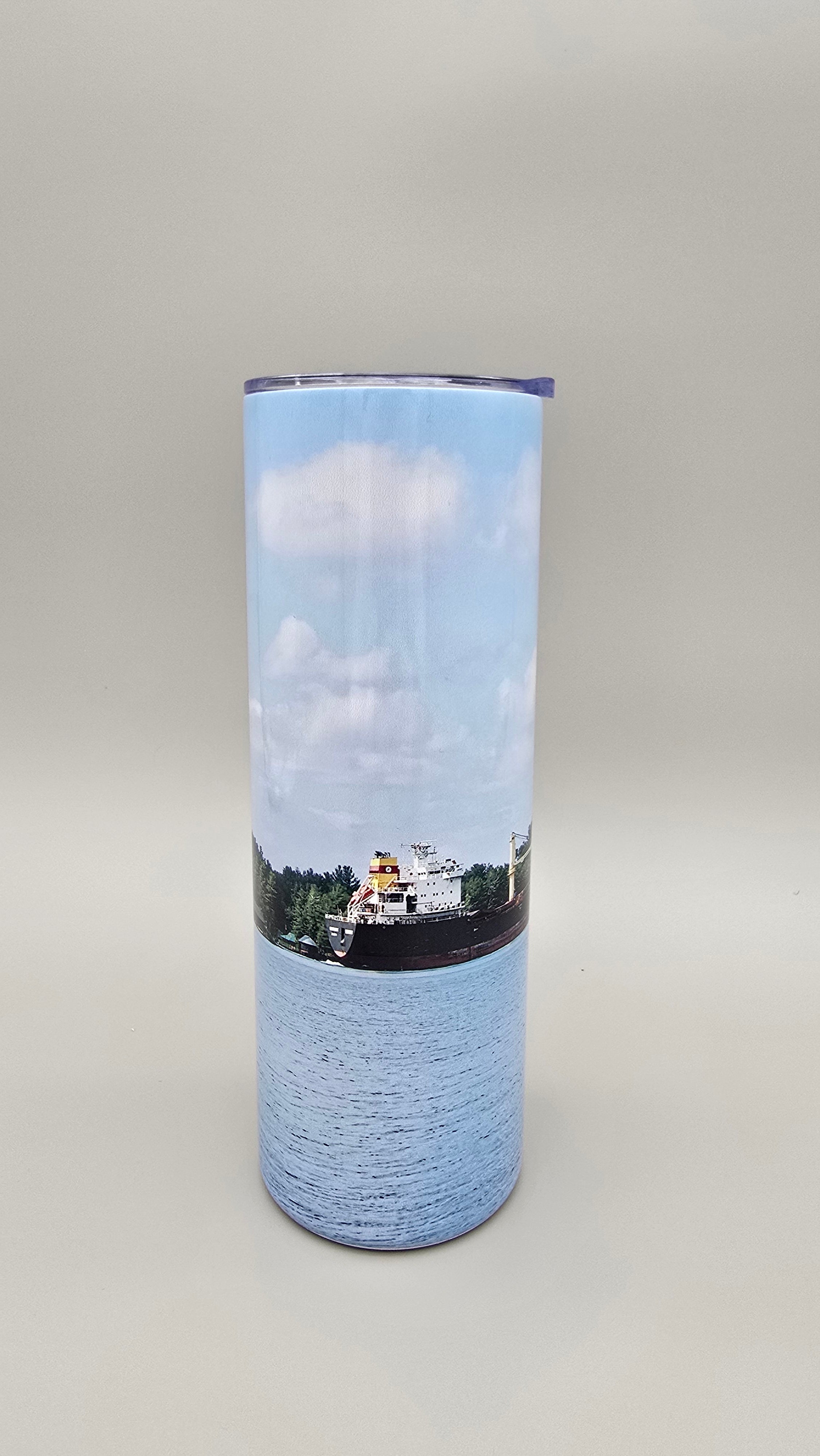 Ship's in the River 20oz Straight Skinny Tumbler