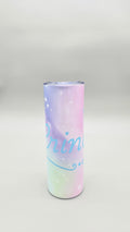 Blue Princess 20oz Straight Skinny Tumbler