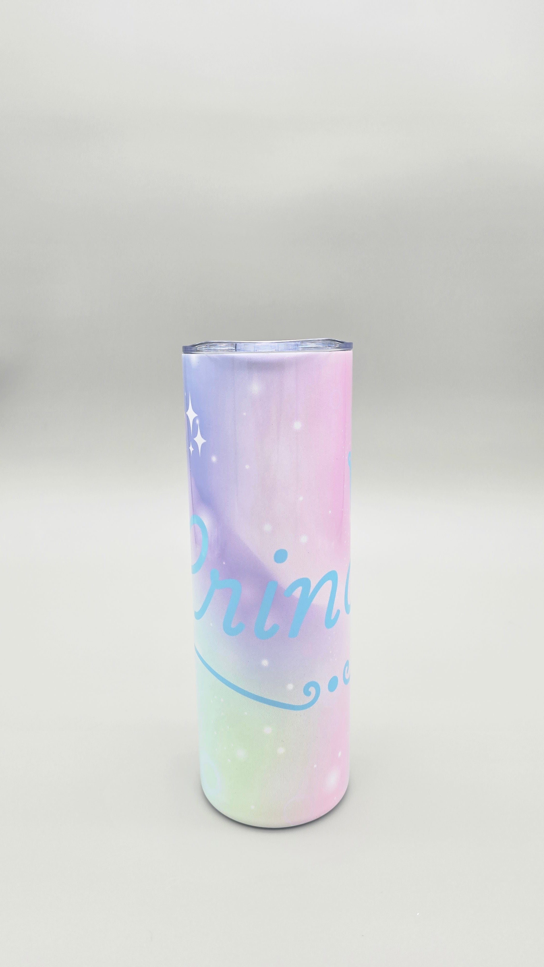Blue Princess 20oz Straight Skinny Tumbler