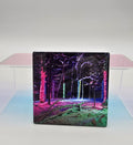 Winter Lights Magical Trees Ceramic Drink Coaster