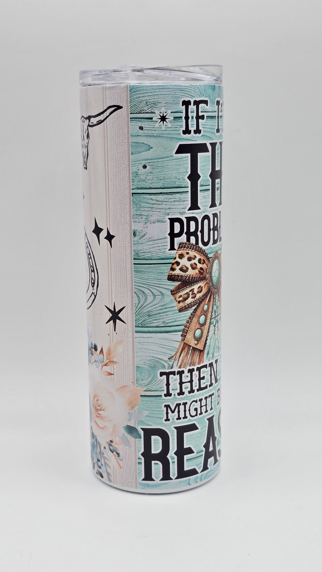 I'm The Problem 20 oz Holographic Skinny Tumbler