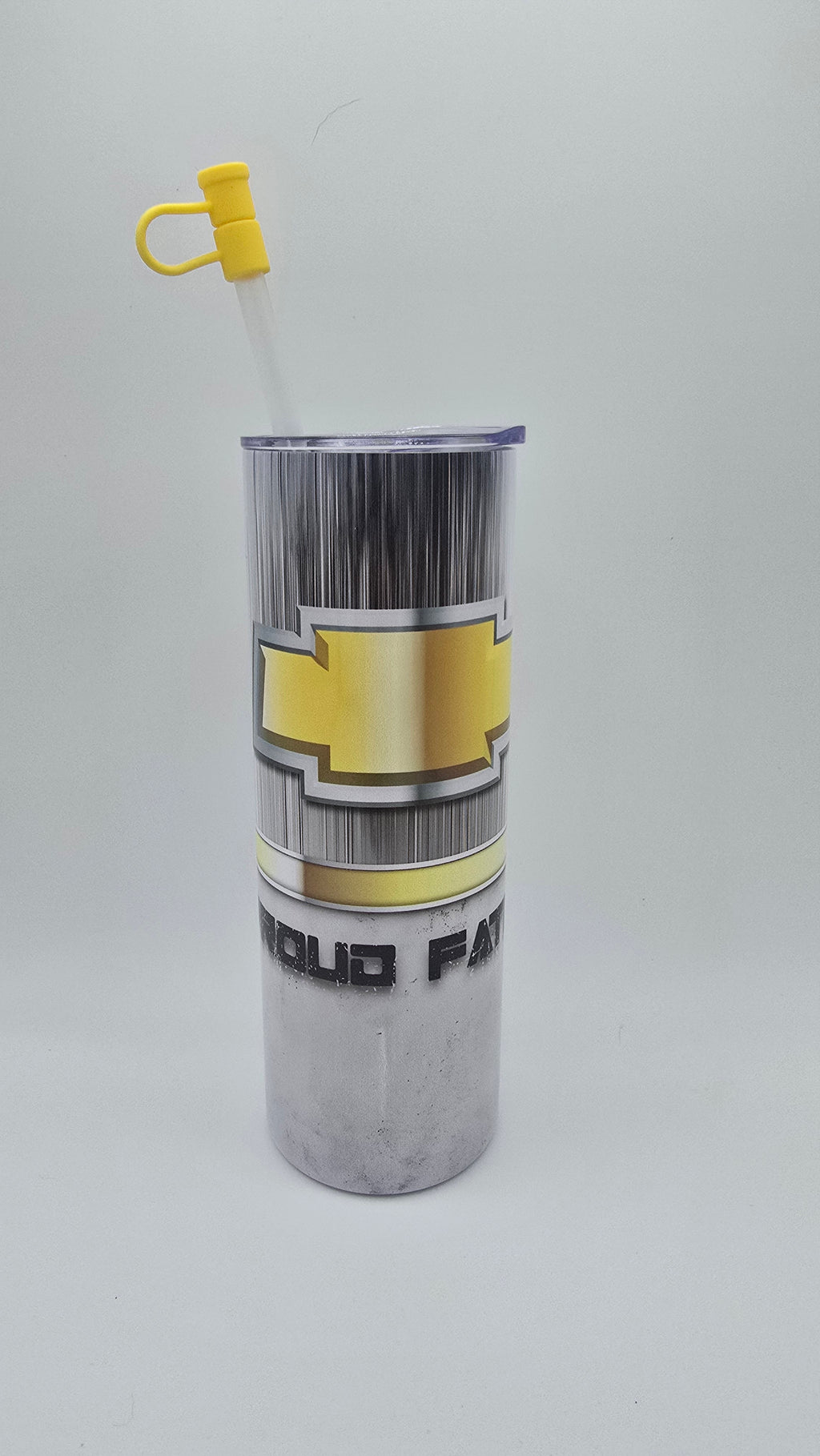 Proud Father 20oz Straight Skinny Tumbler