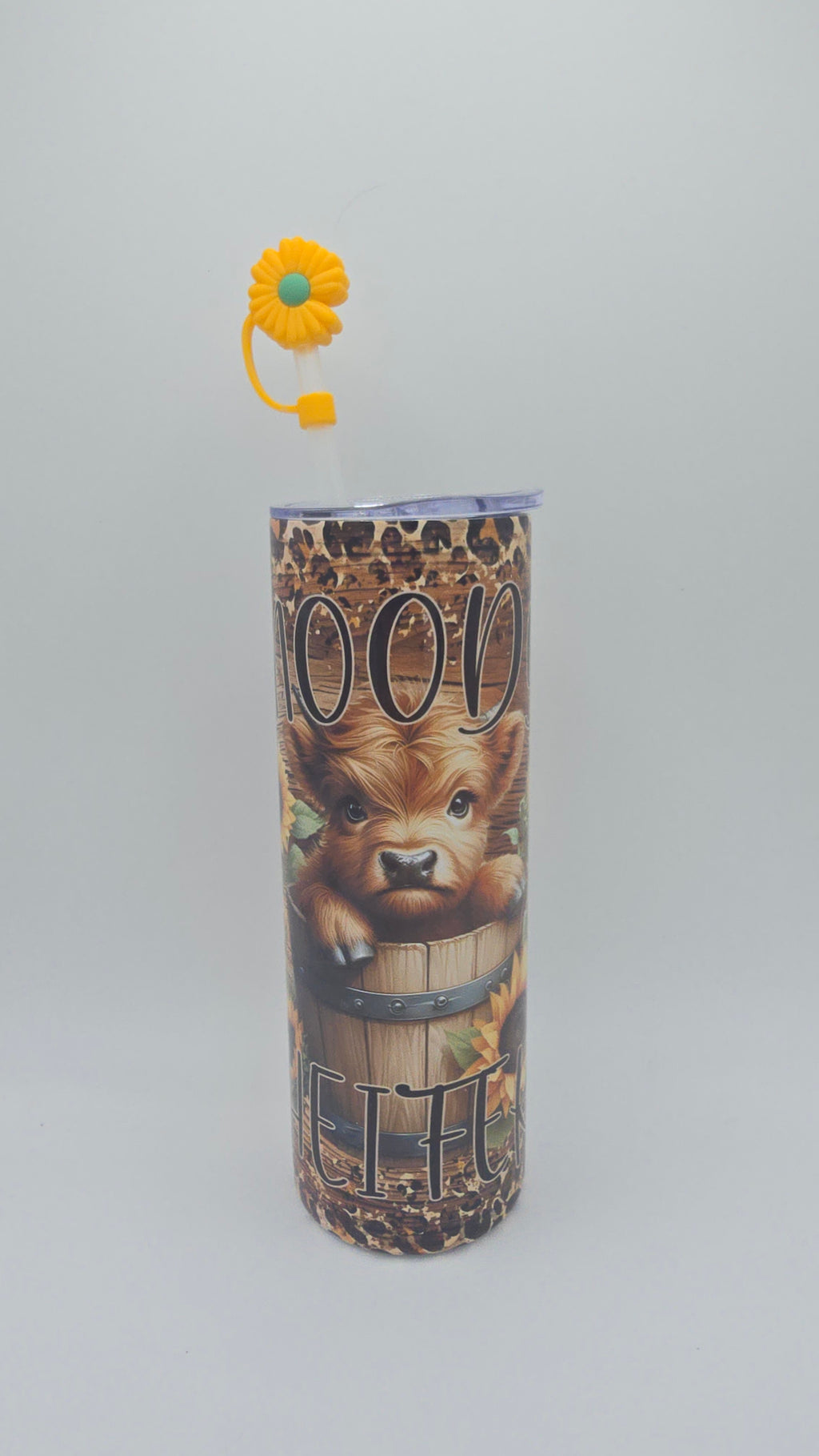 Moody Heifer 20oz Straight Skinny Tumbler