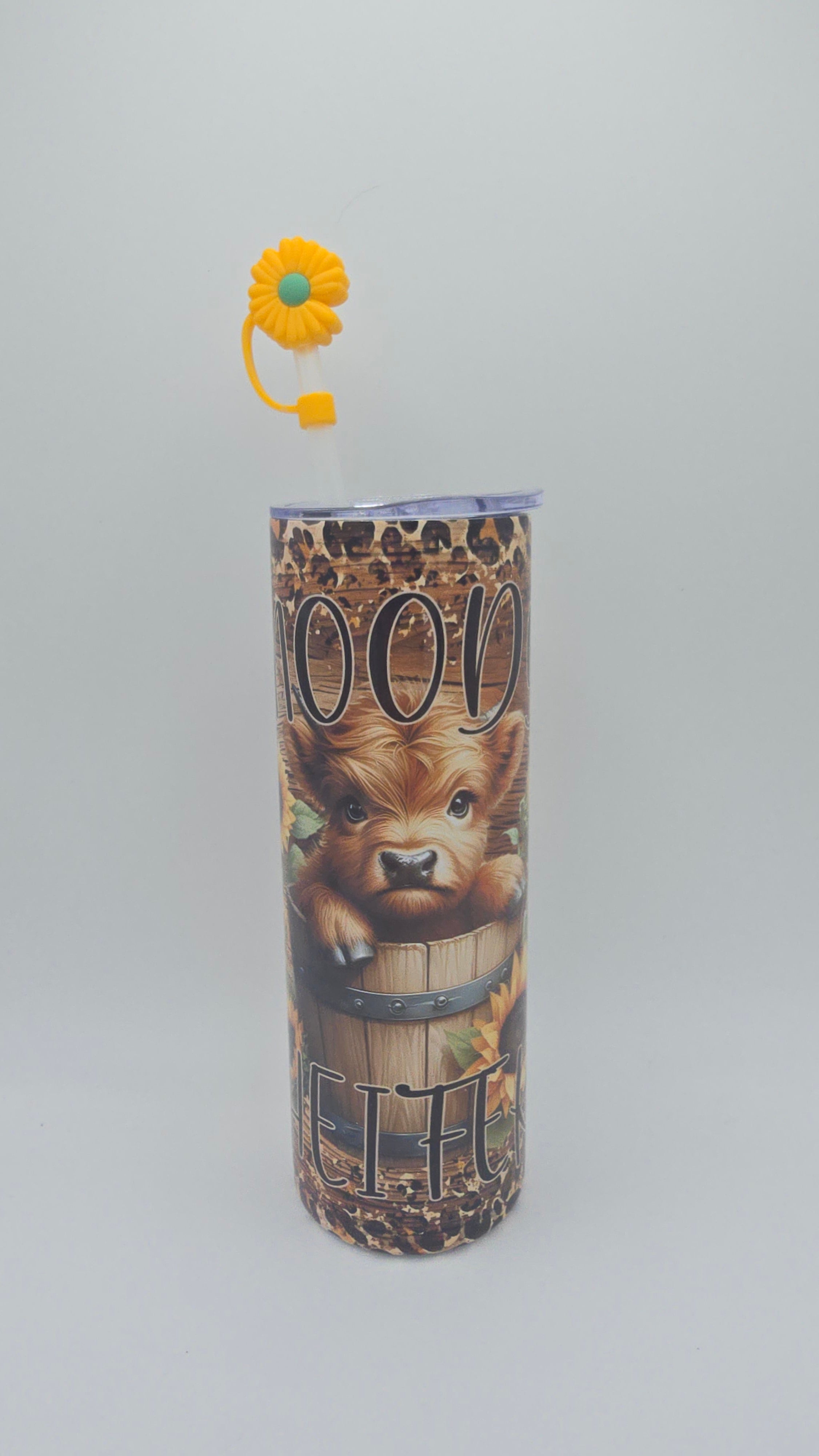 Moody Heifer 20oz Straight Skinny Tumbler