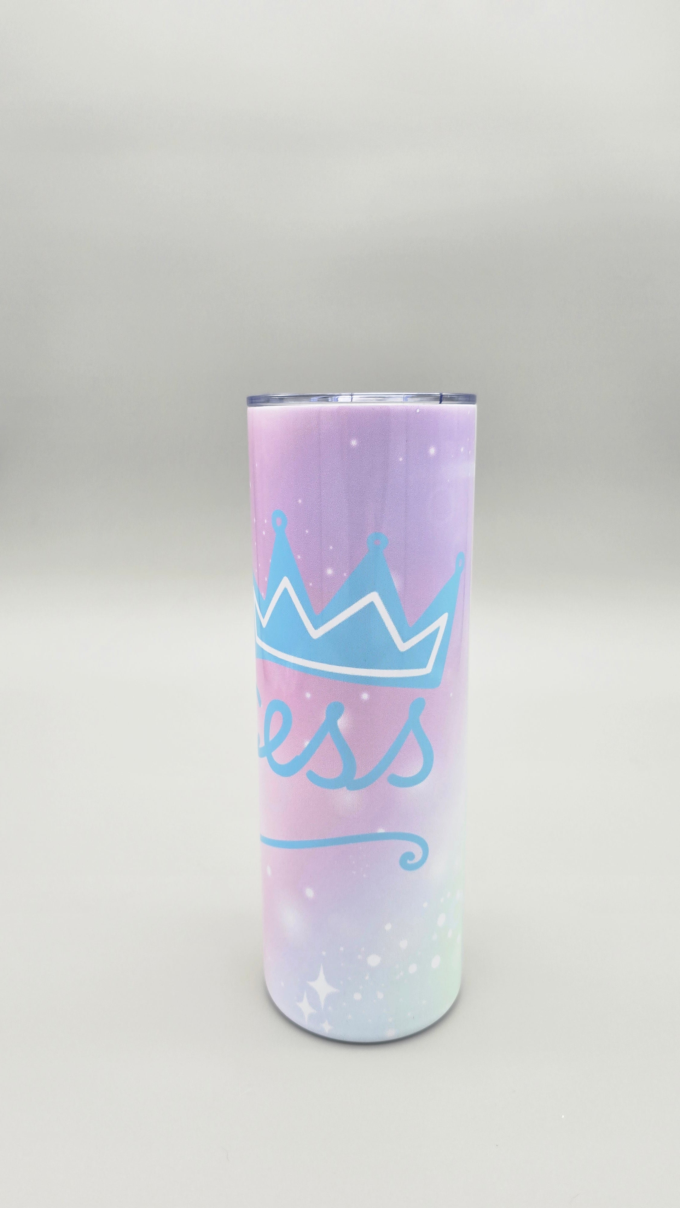 Blue Princess 20oz Straight Skinny Tumbler