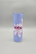 Nurse Life (smaller decal version) 20oz Straight Skinny Tumbler