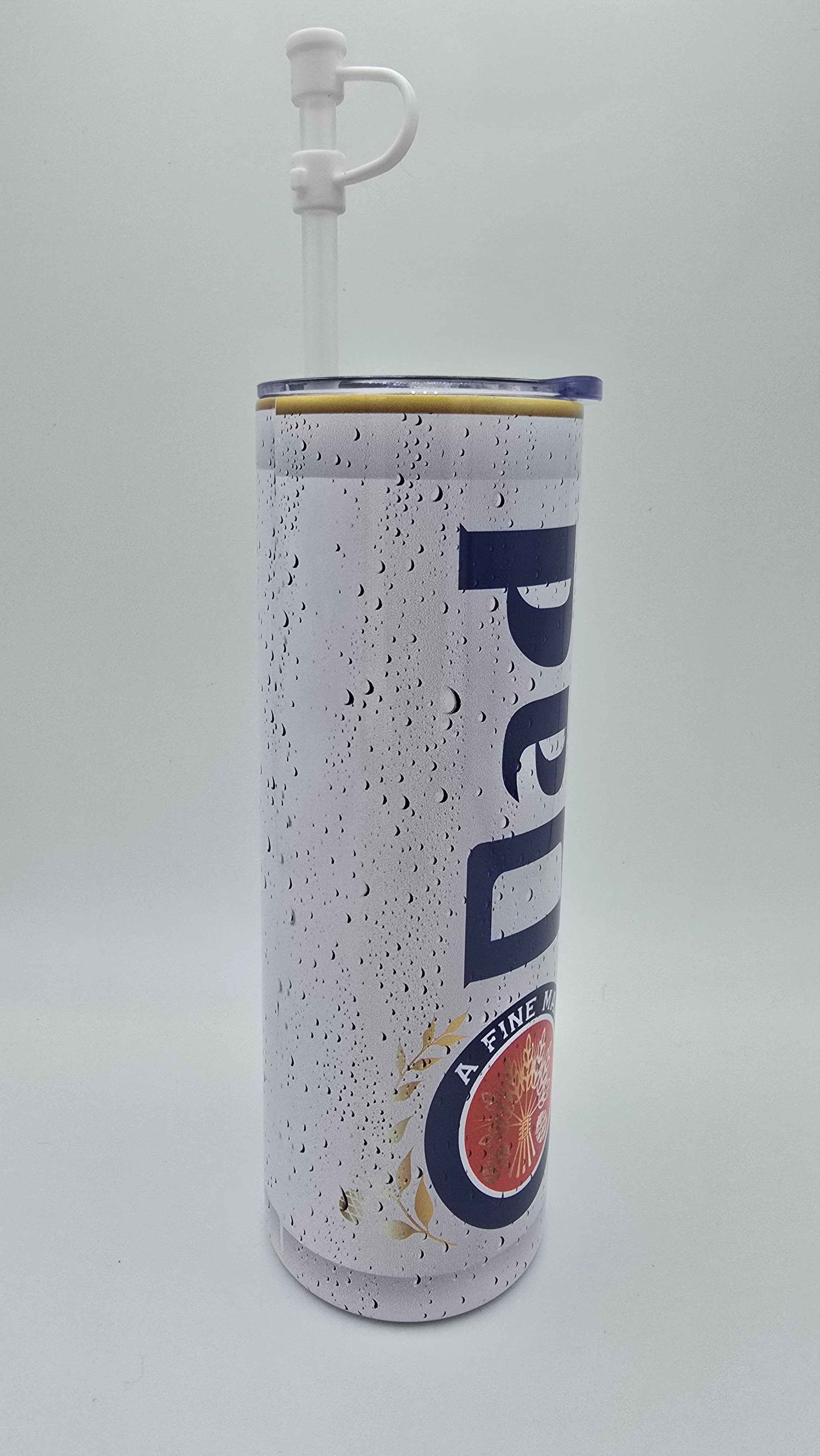 Dad A Fine Man 20oz Straight Skinny Tumbler