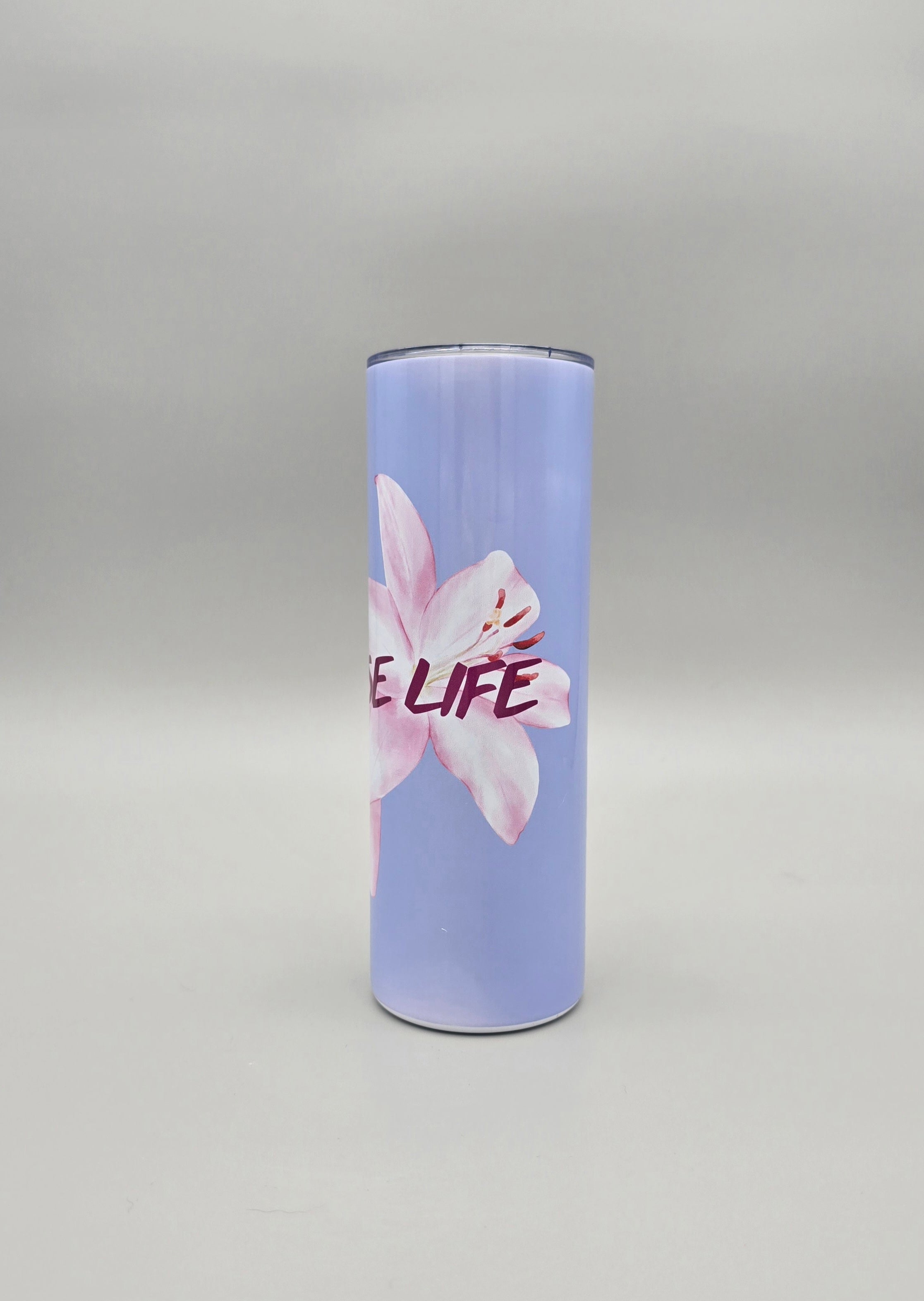 Nurse Life (smaller decal version) 20oz Straight Skinny Tumbler