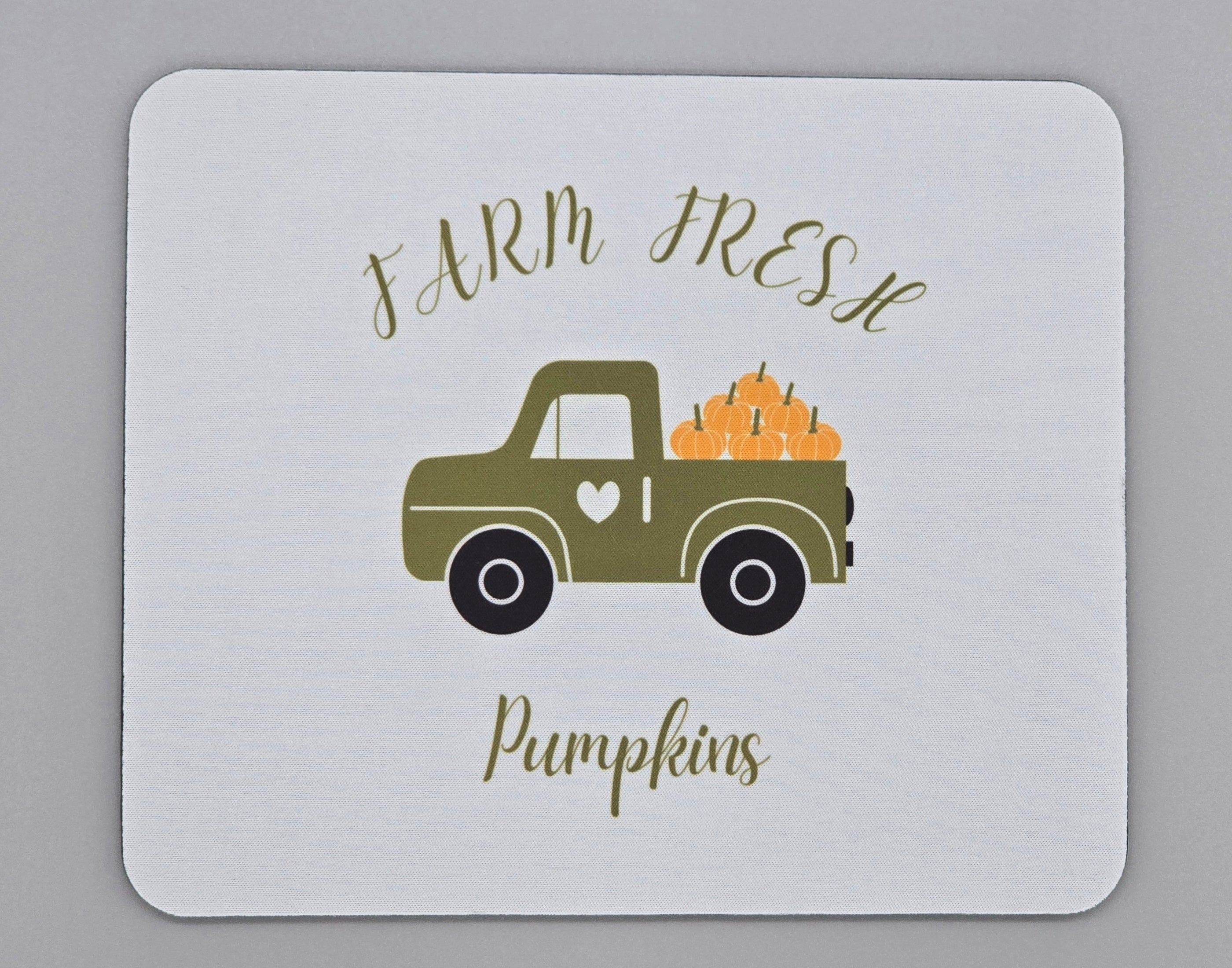Farm Fresh Pumpkins Mouse Pad