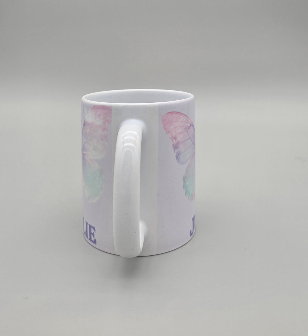 Butterfly Name (Julie) Mug