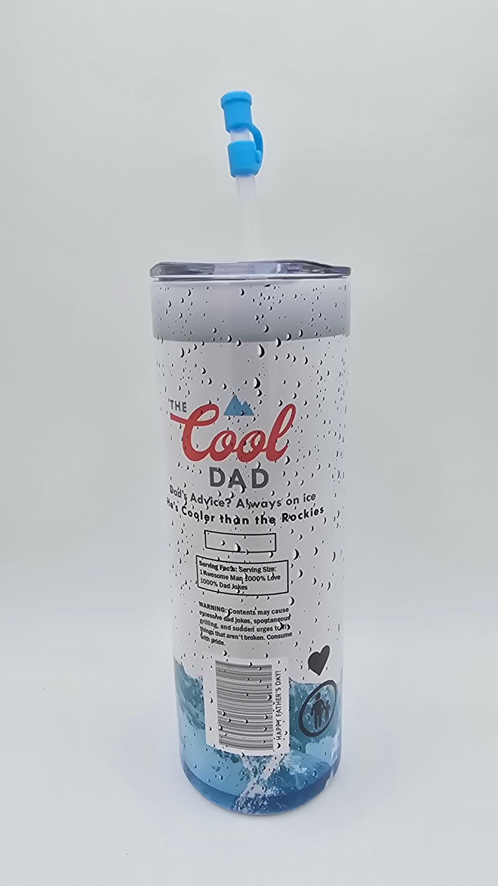 Cool Dad 20oz Straight Skinny Tumbler