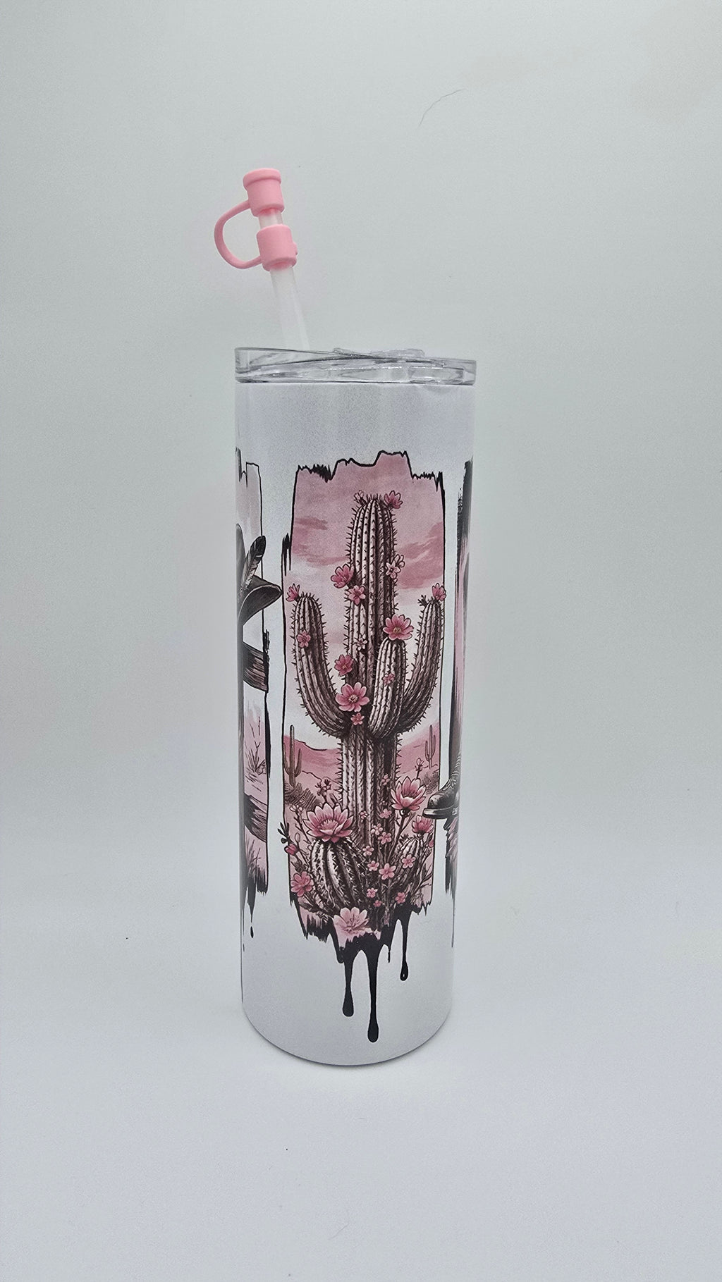 Punk County Girl 20oz Holographic Skinny Tumbler