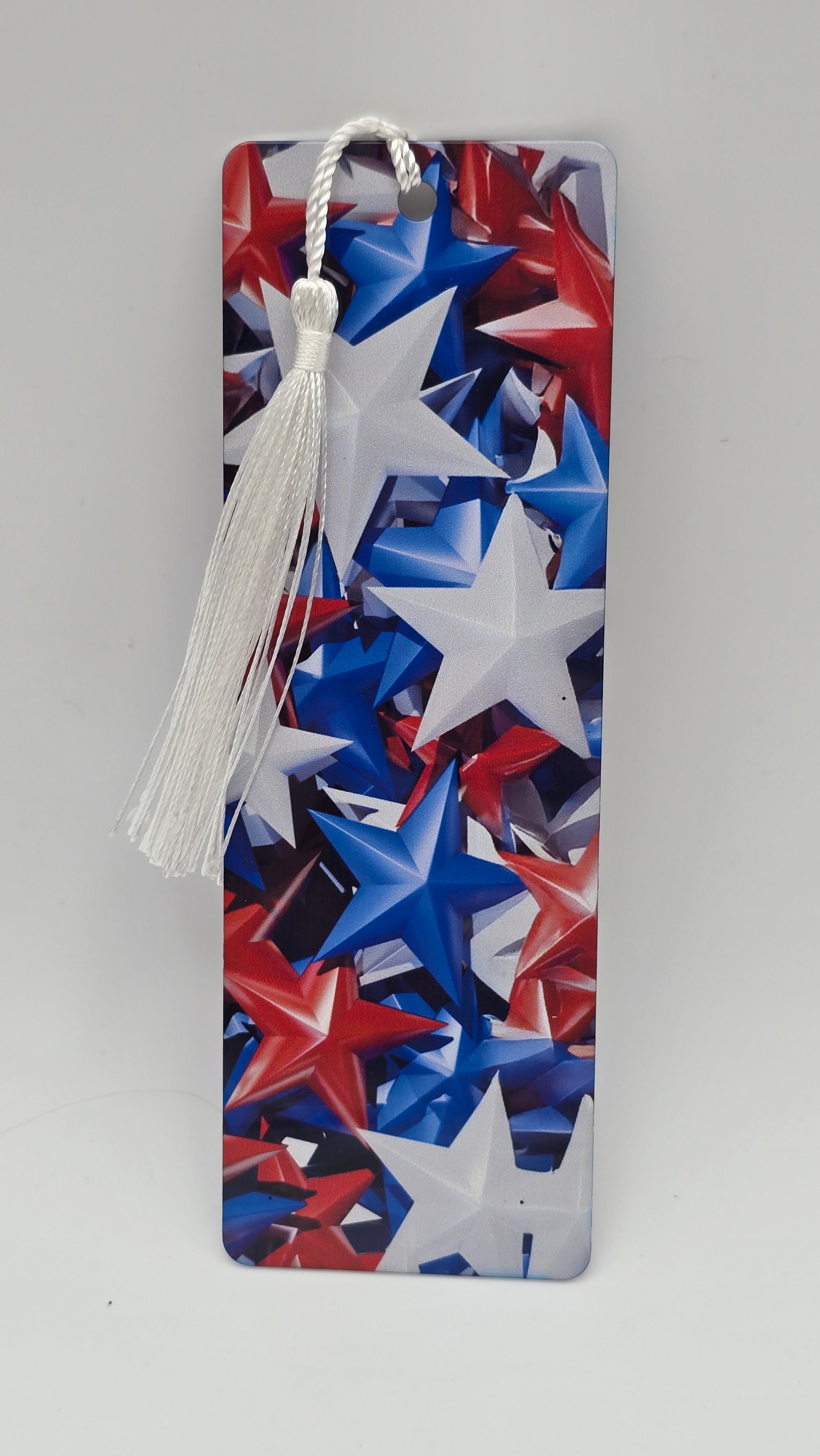 Red White & Blue Stars Bookmark