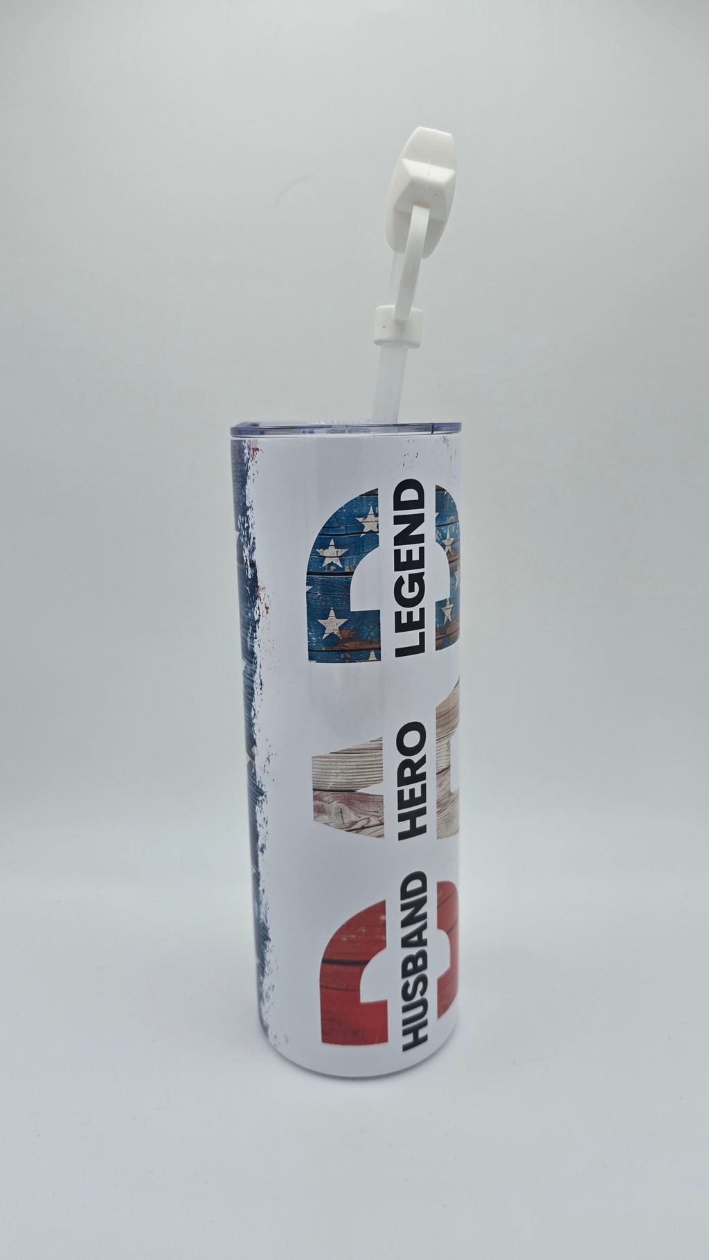 Husband Hero Legend 20oz Straight Skinny Tumbler