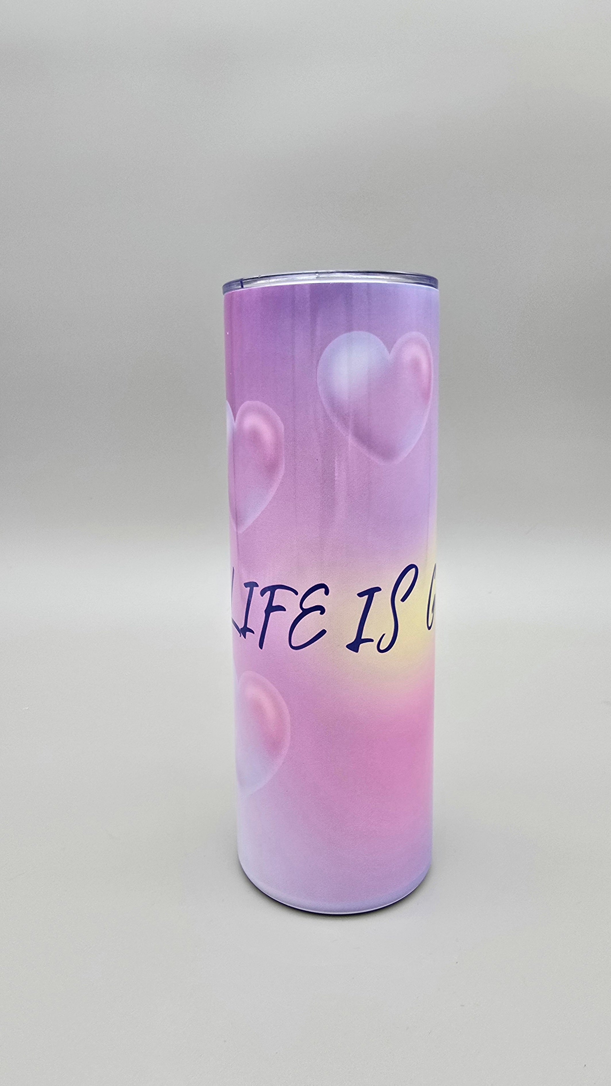 Life is Good 20oz Straight Skinny Tumbler
