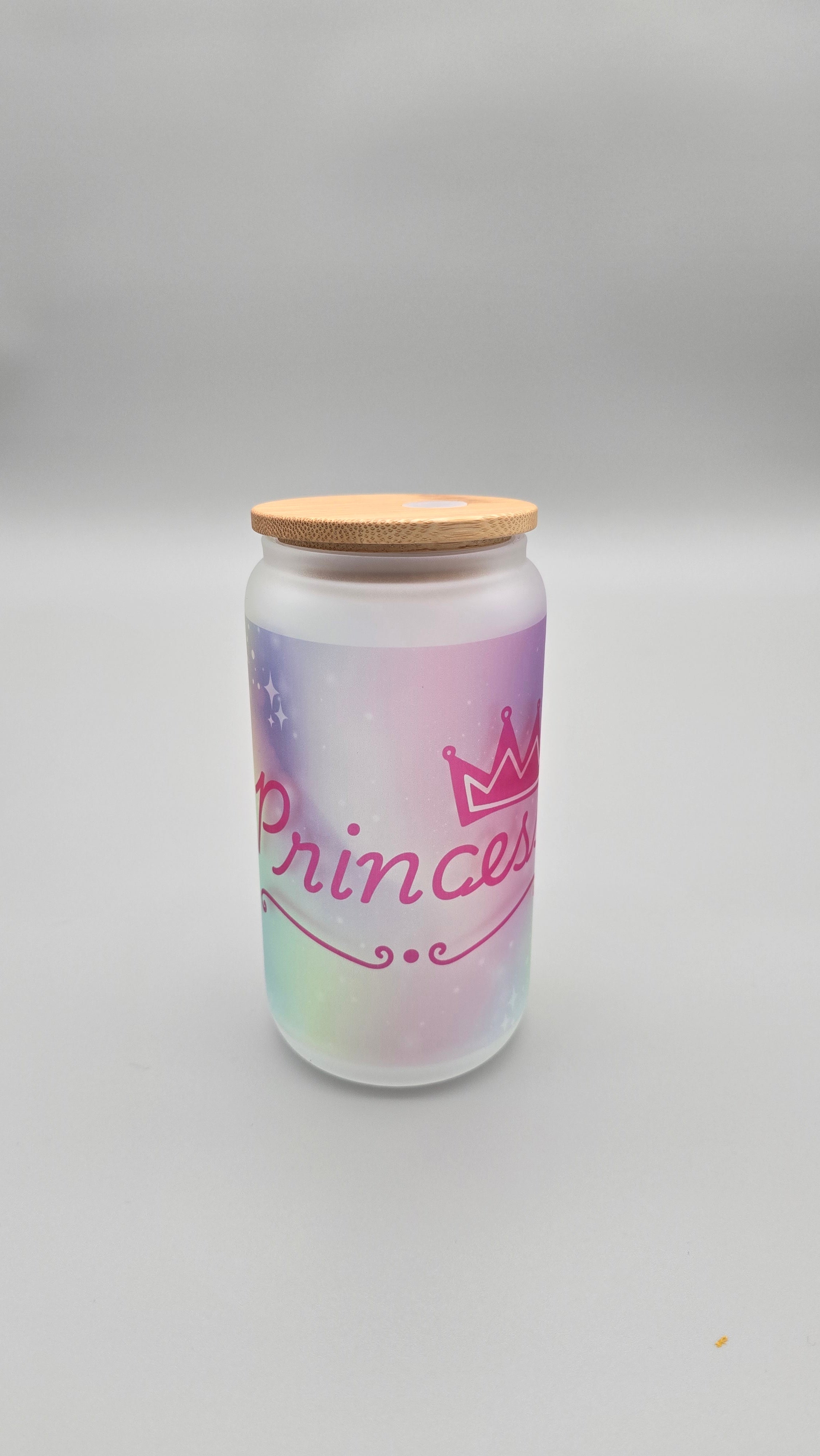 Princess Pink 16 oz Can Tumbler
