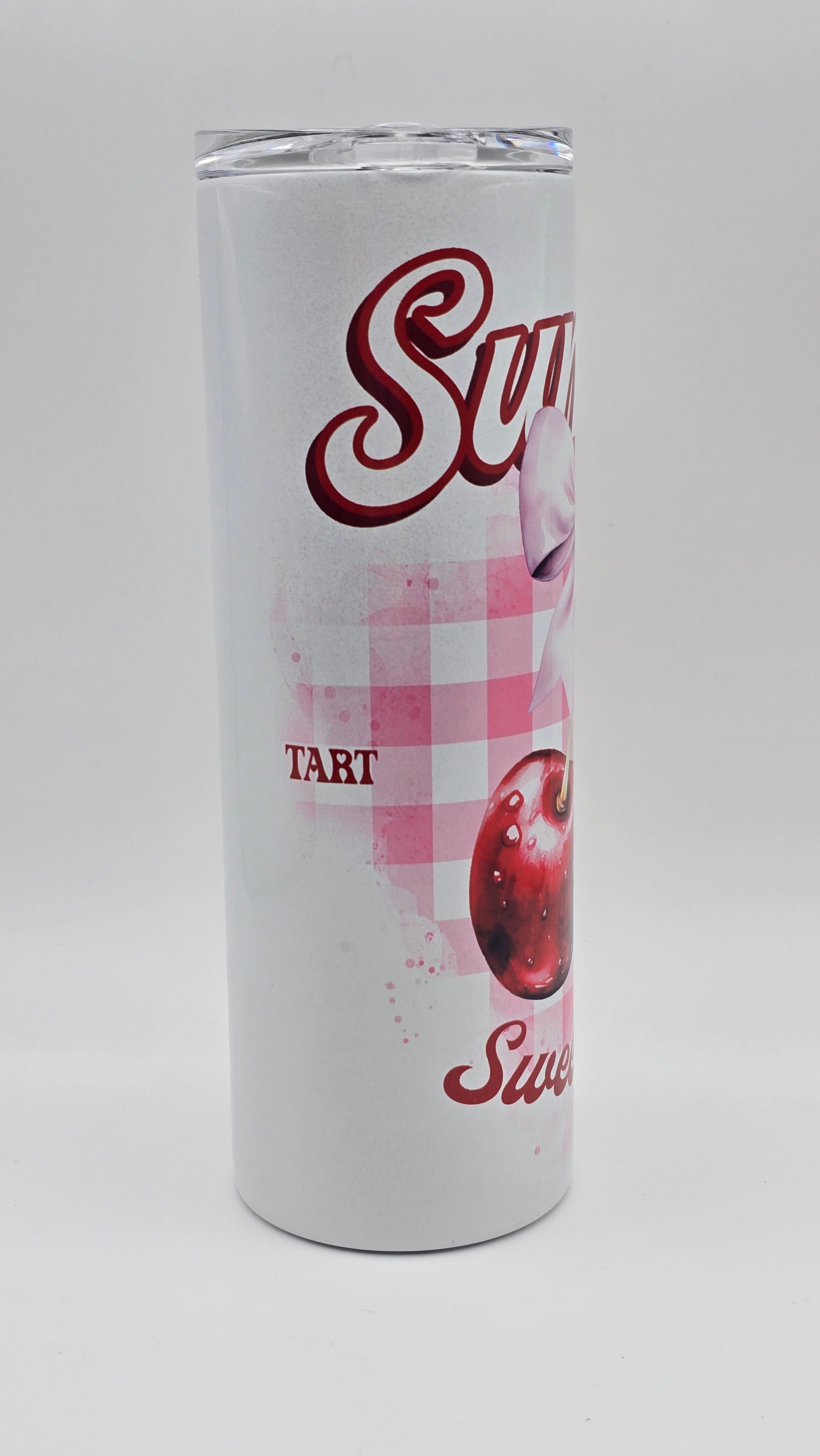 Summer Sweetie Pie Holographic 20oz Straight Skinny Tumbler