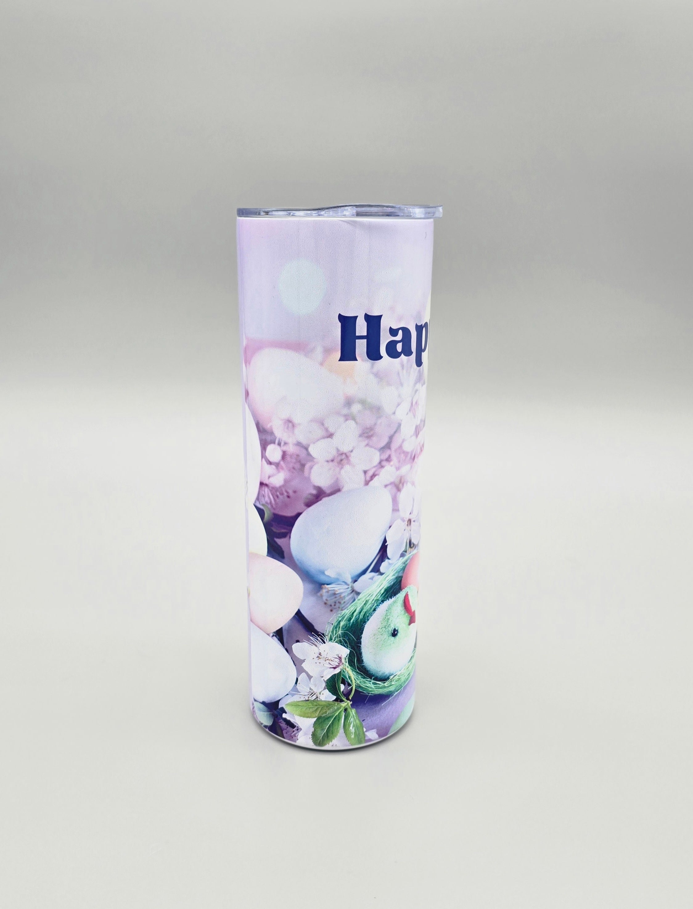 Happy Spring 20oz Straight Skinny Tumbler