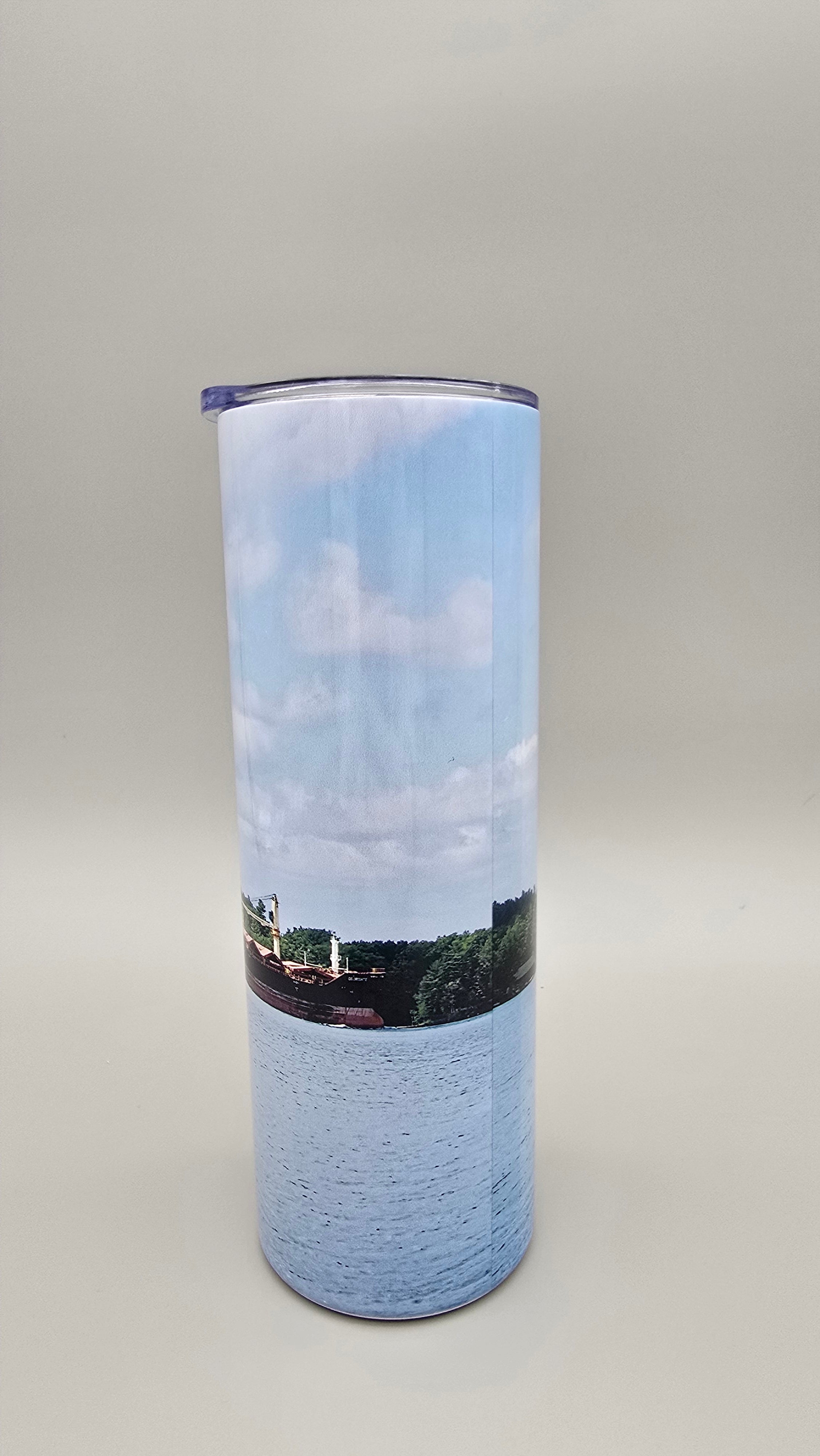 Ship's in the River 20oz Straight Skinny Tumbler