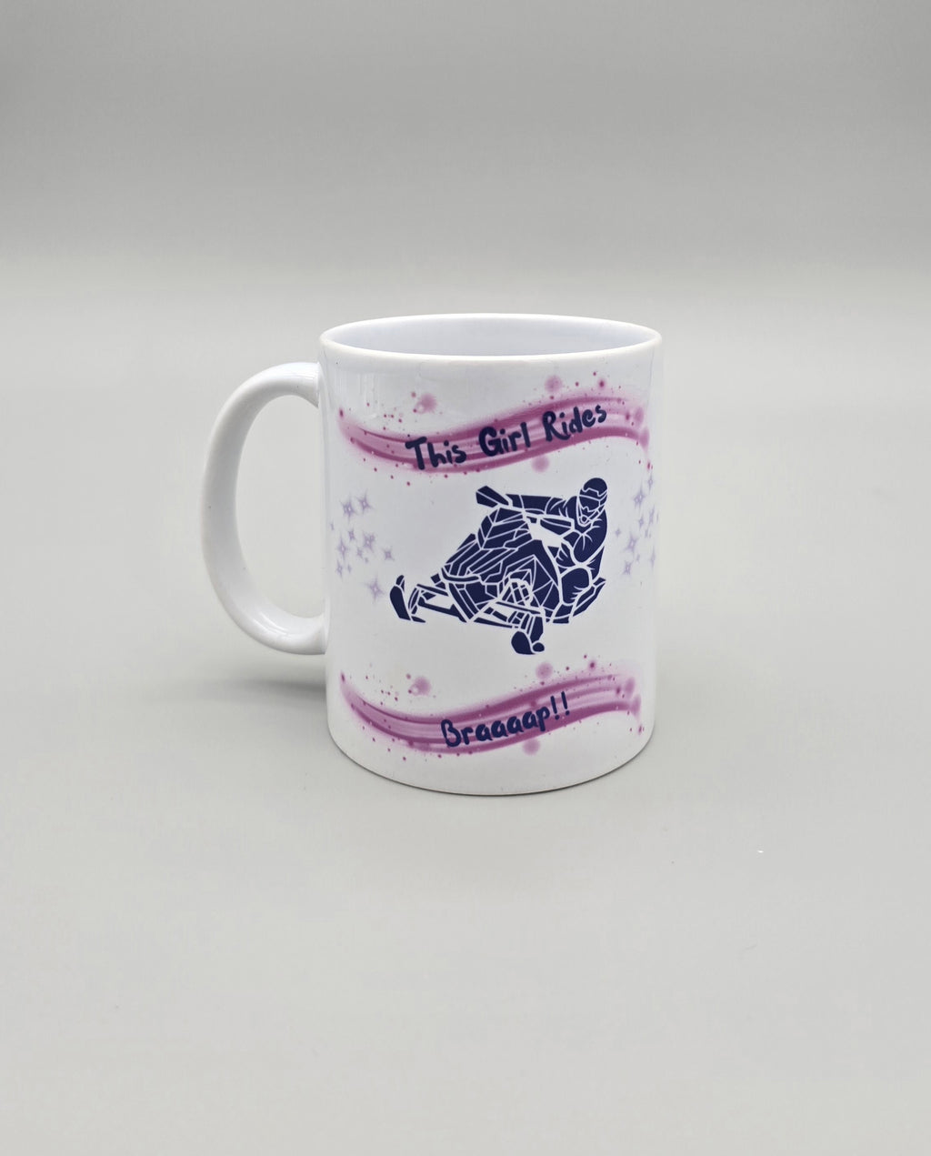 This Girl Rides 11 oz Ceramic Mug