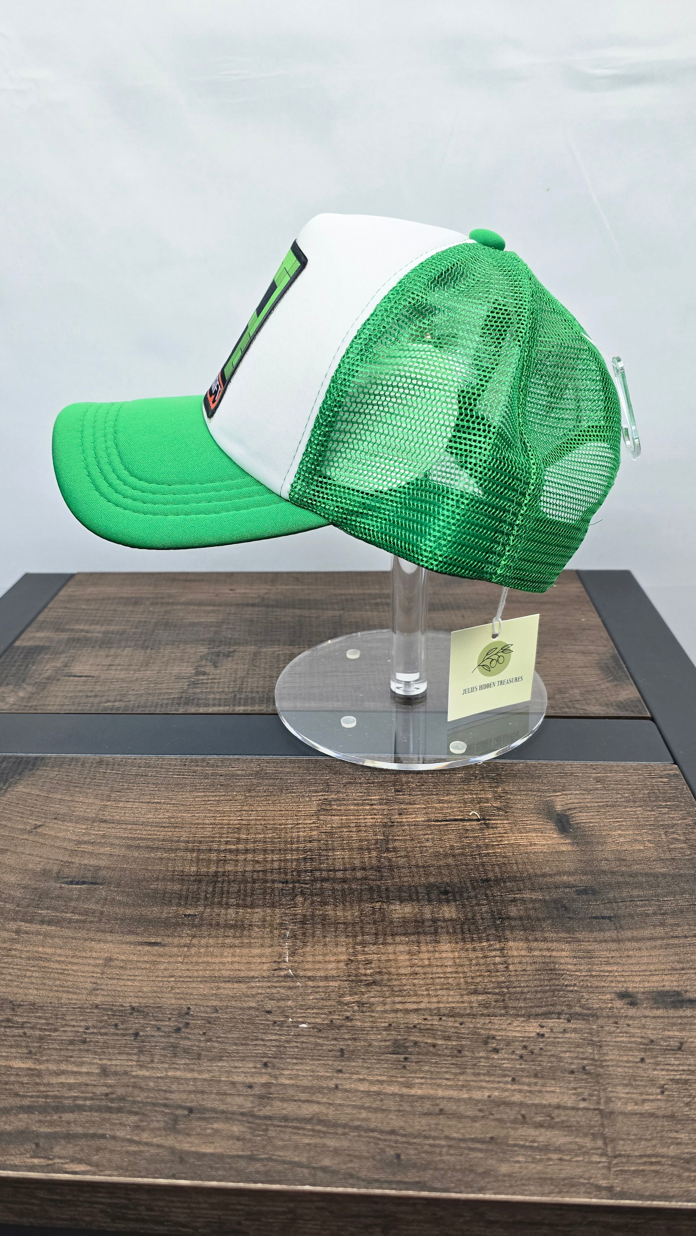 Mesh Trucker Hat With Minecraft Patch