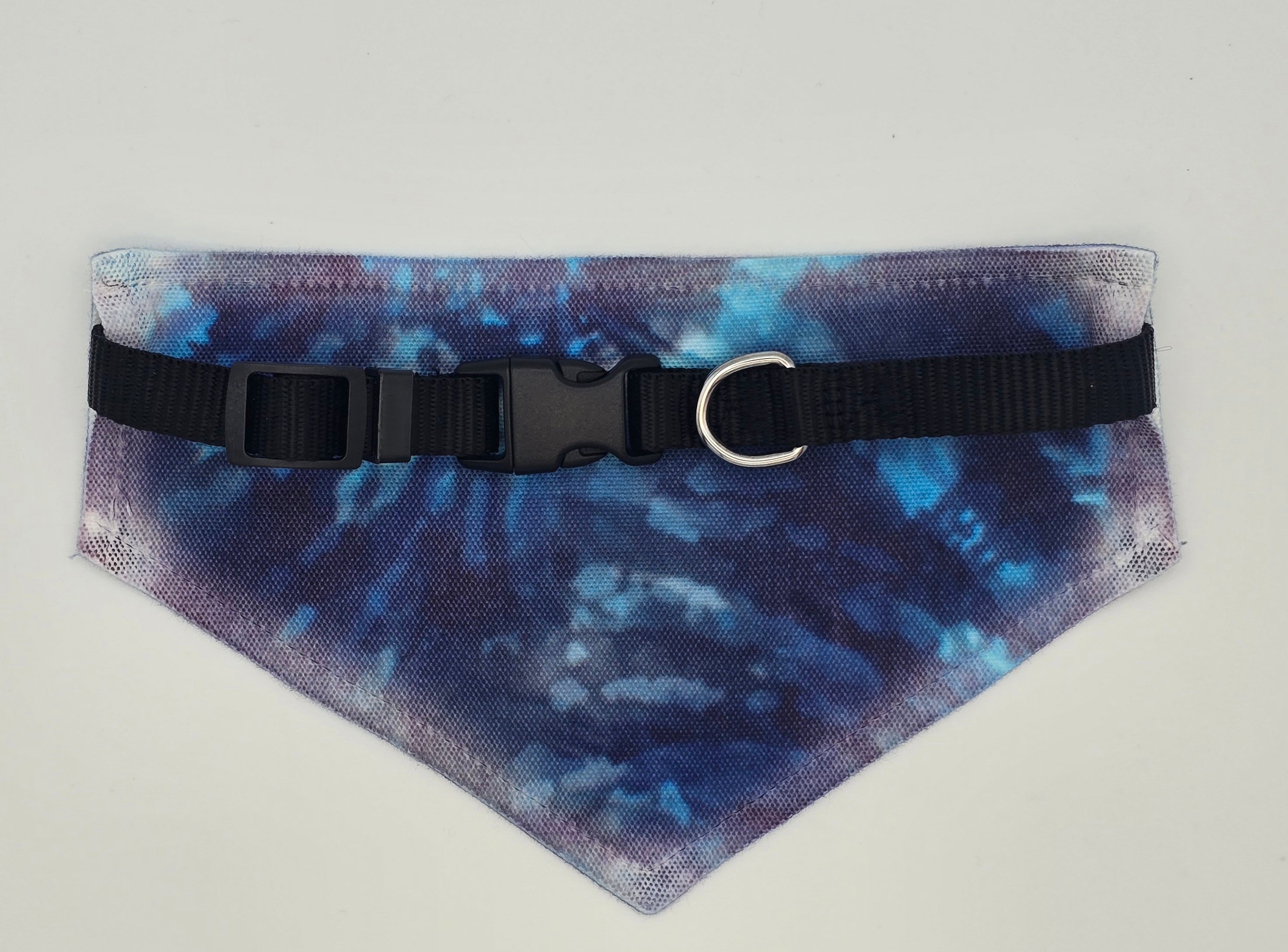 Blue Tie Dye Pet Bandana