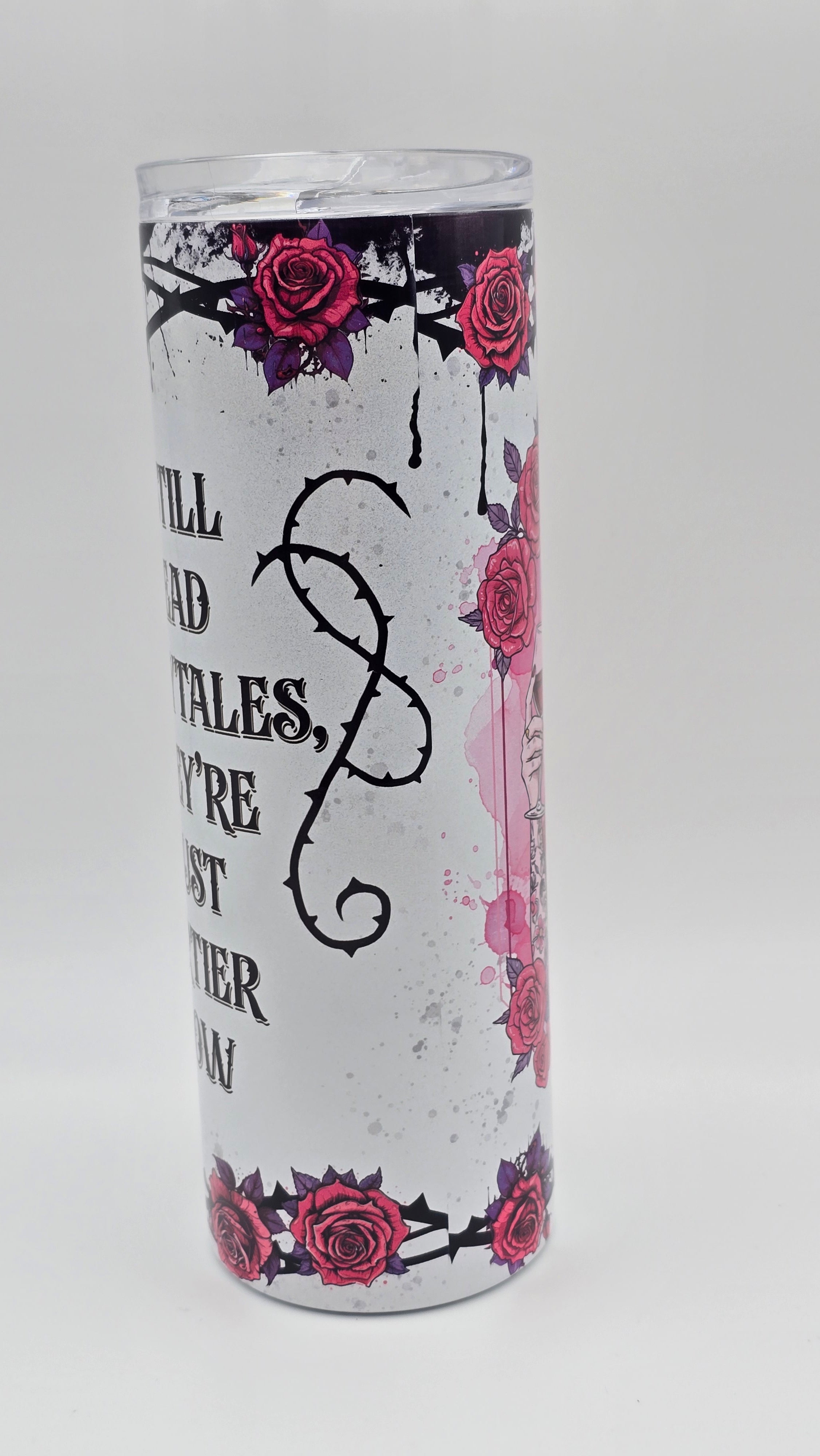 Dirty Fairytales 20 oz Holographic Skinny Tumbler