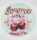 Sweetie Pie Textured Glass Cutting Board