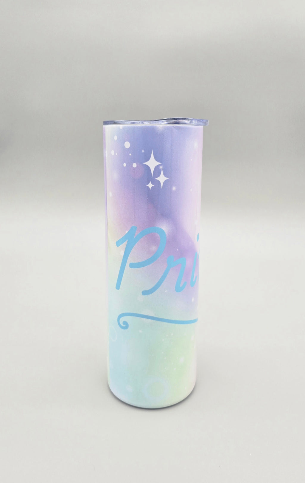 Blue Princess 20oz Straight Skinny Tumbler