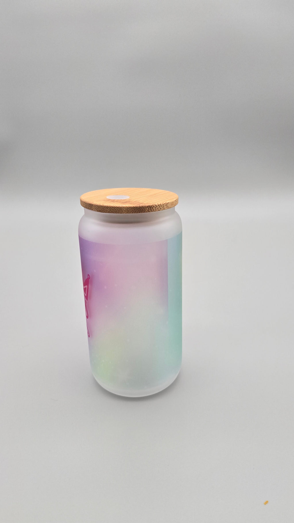 Princess Pink 16 oz Can Tumbler